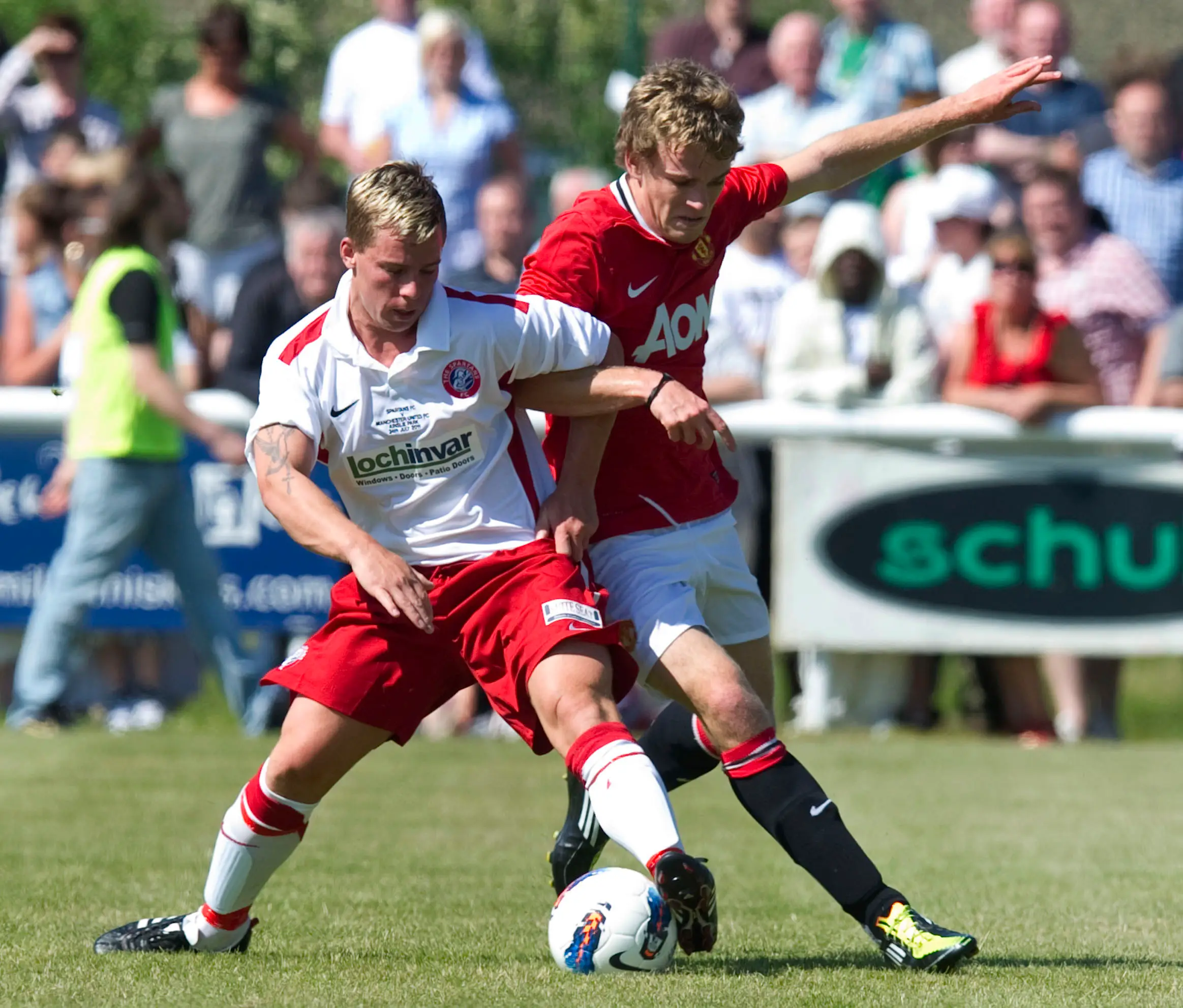 Max Lonsdale had a trial at Manchester United thanks to Sir Alex Ferguson. Image: Getty