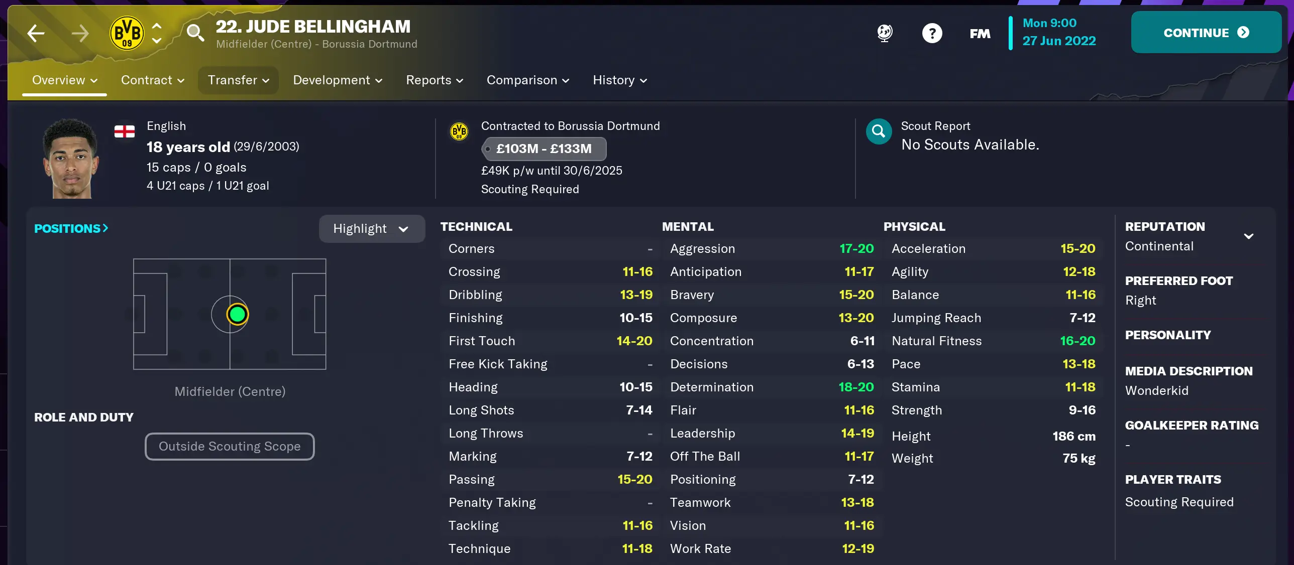 Image credit: Football Manager 2023 beta