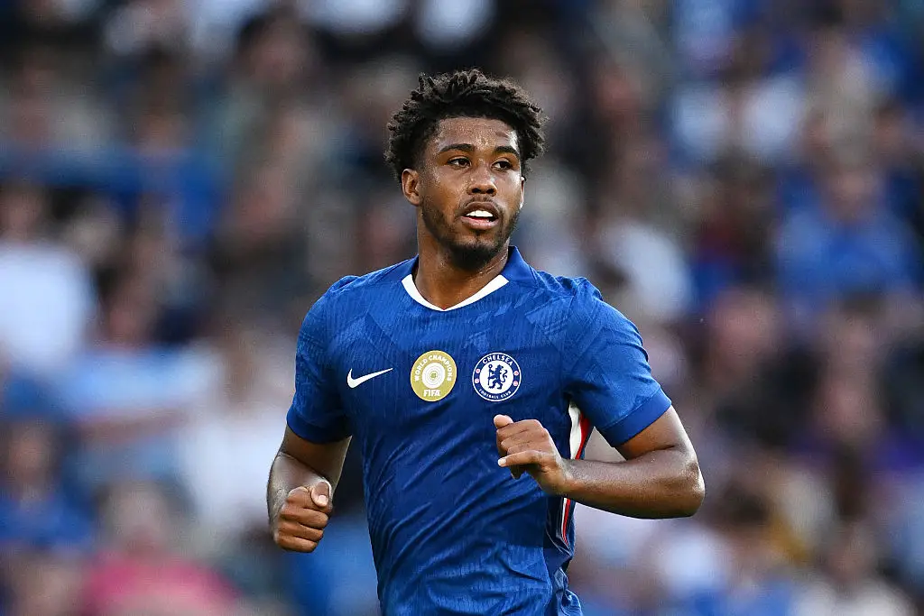 Andrey Santos in action for Chelsea (Credit:Getty)