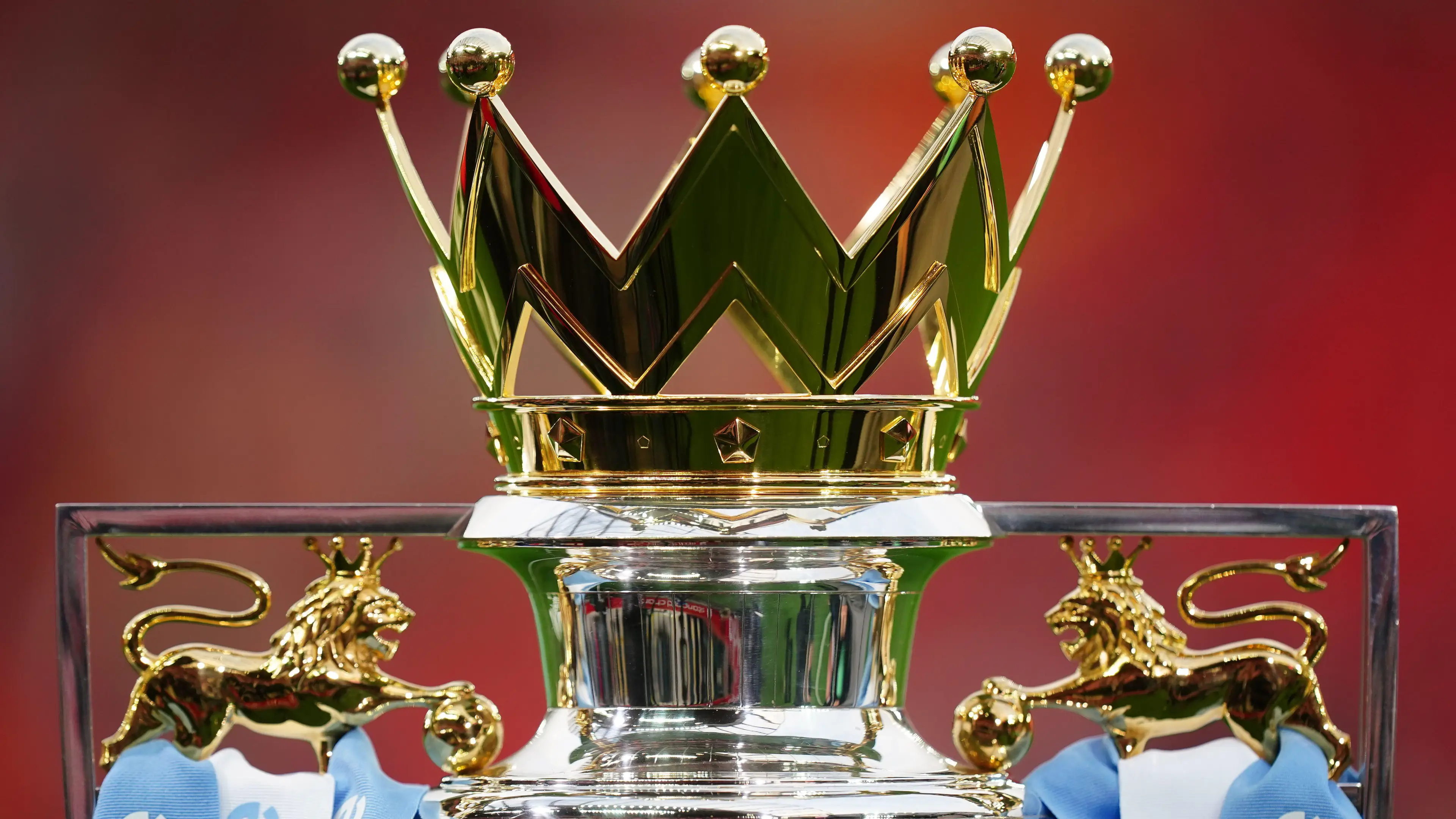 The Premier League trophy.