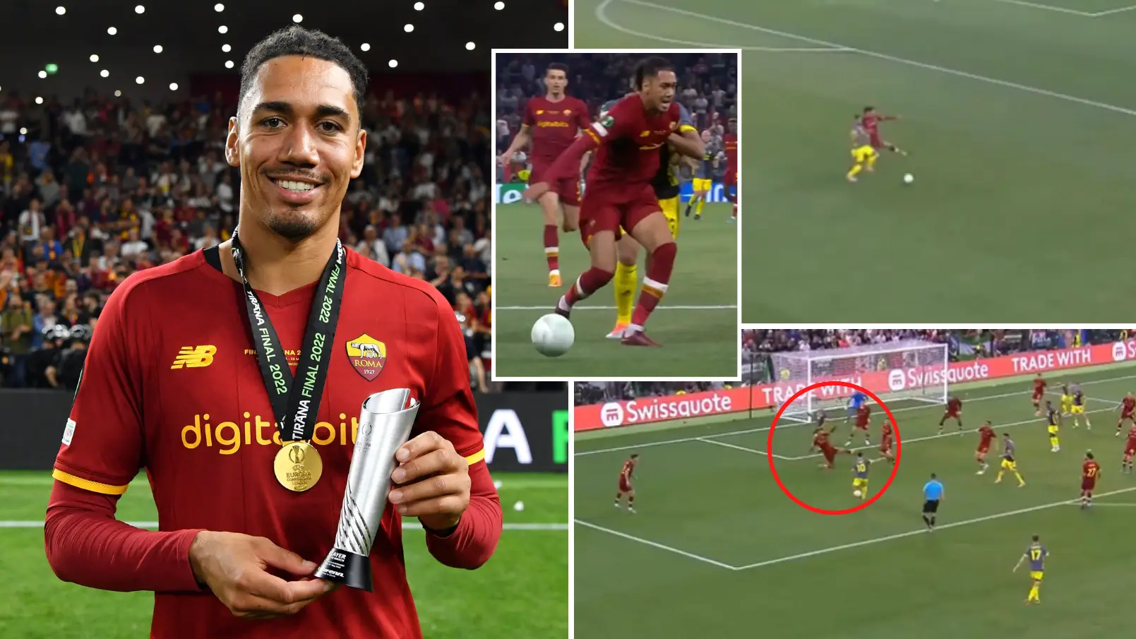 'Smalldini' - Chris Smalling Dropped A Defensive Masterclass In Europa Conference League Win