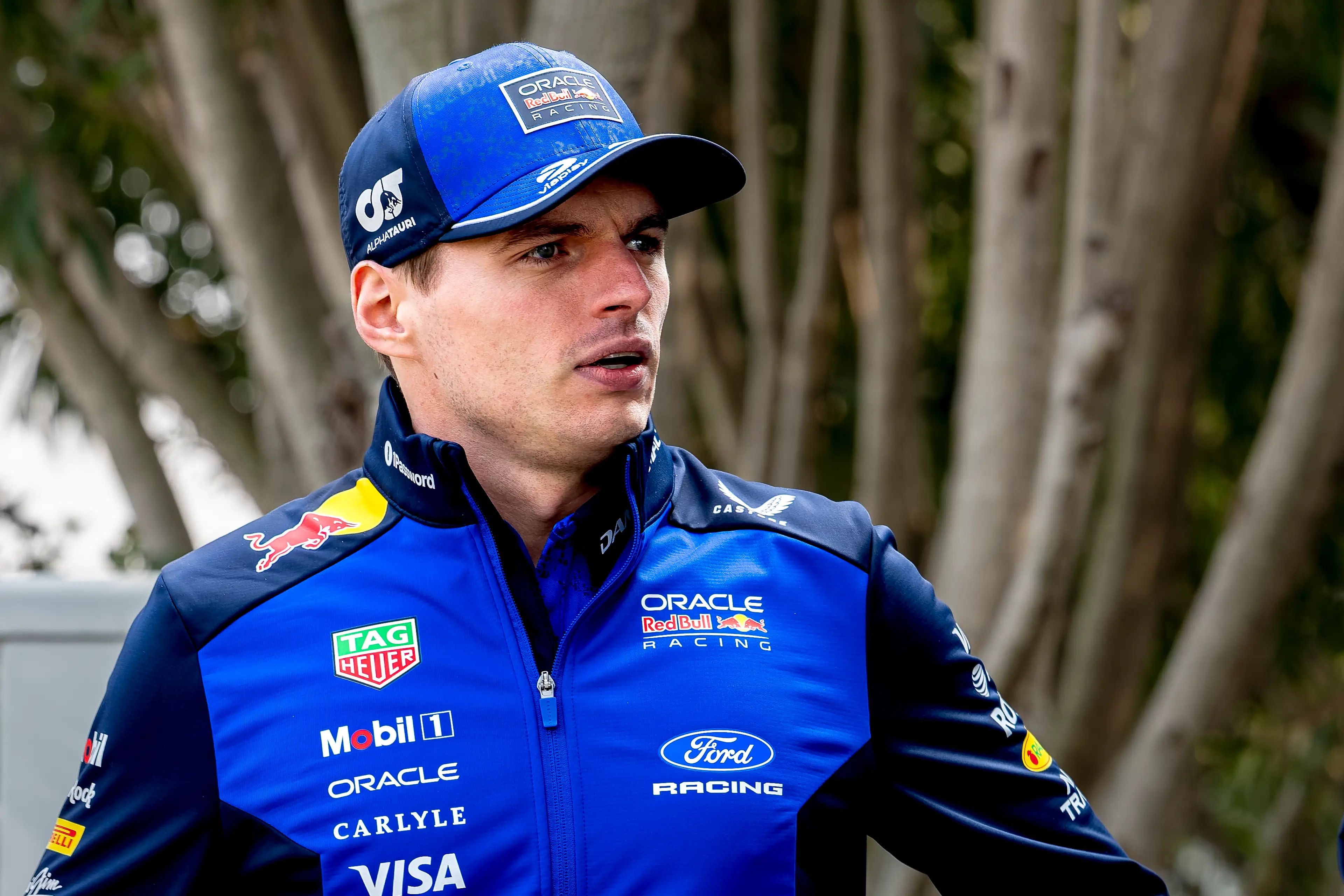 Max Verstappen has been linked with a move away from Red Bull. Image: Getty