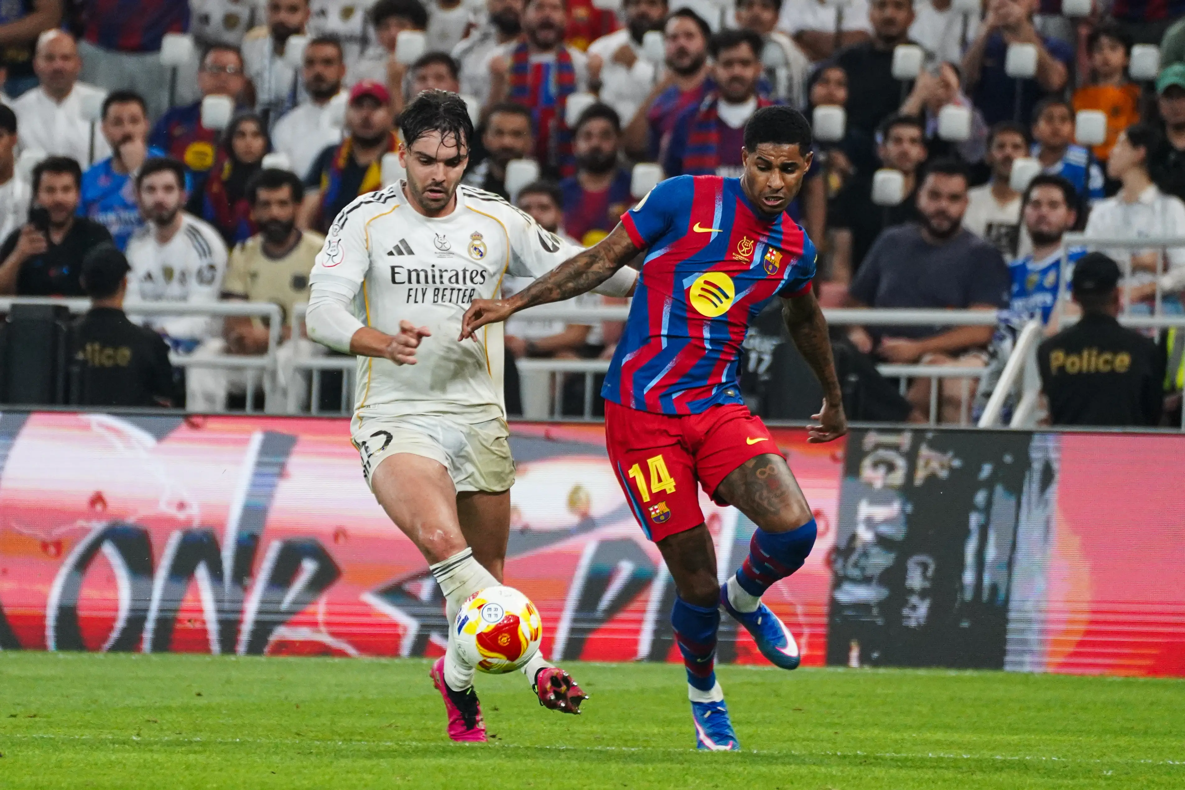 Rashford has been one of Barcelona's standout performers this season. Image credit: Getty