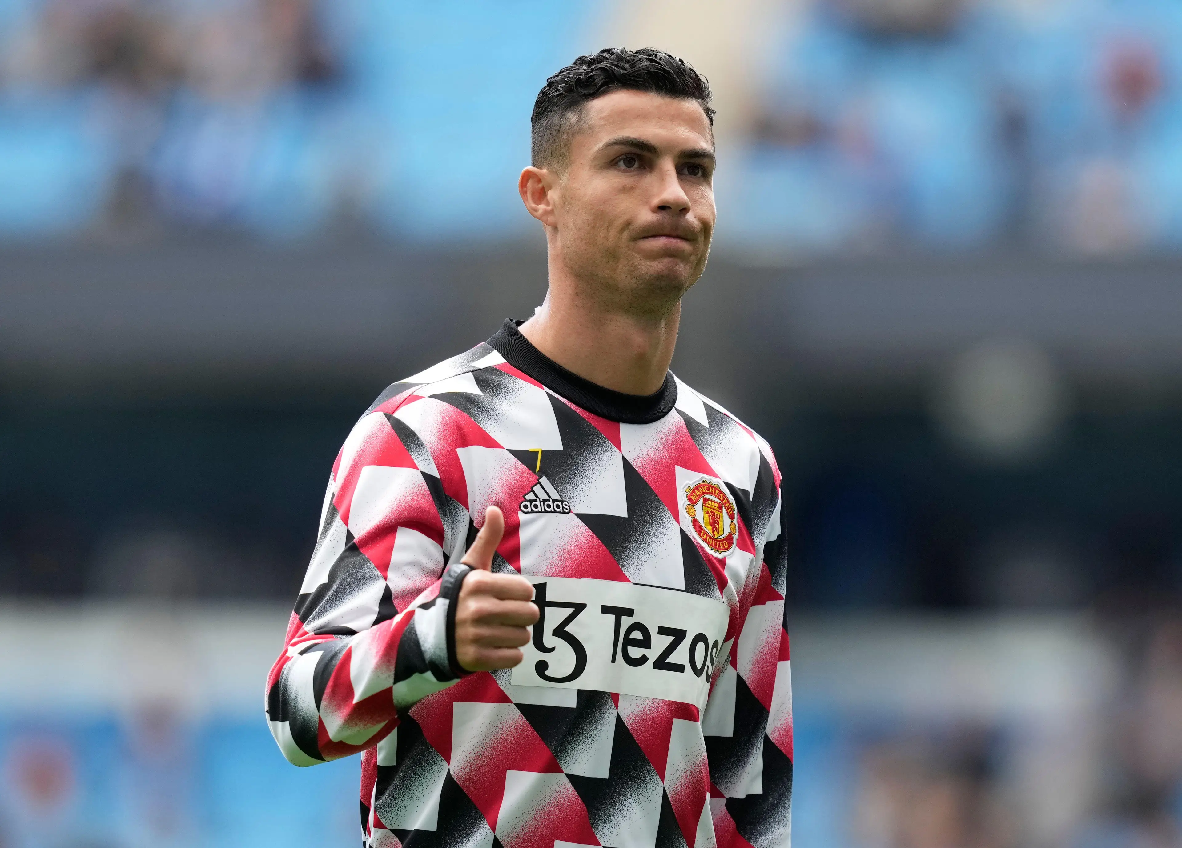 Ronaldo was an unused substitute on Sunday (Alamy)