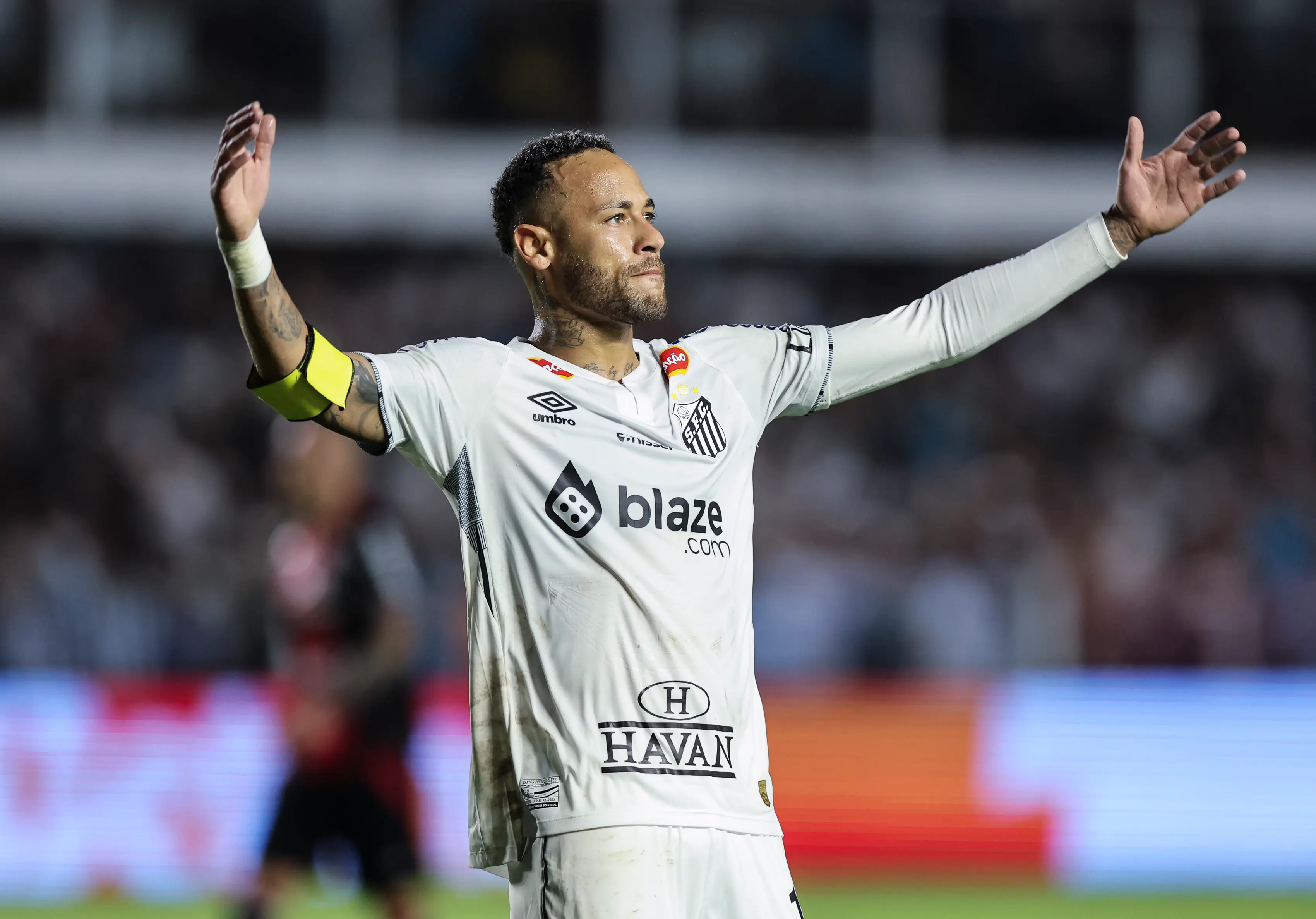 Neymar has returned to Santos. Image: Getty