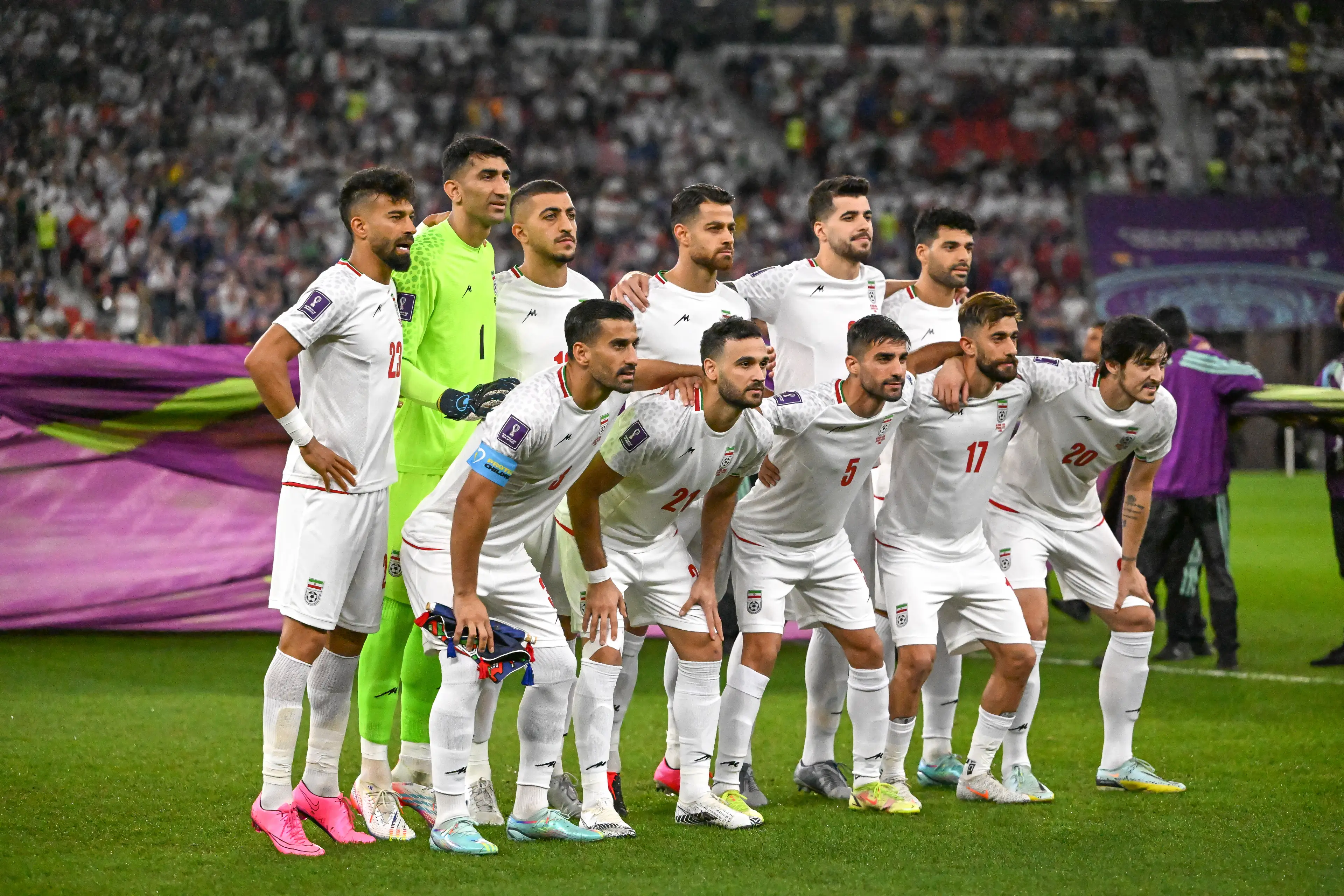 Iran have qualified for the World Cup but it remains to be seen if they will take part in the tournament this summer. Image: Getty 