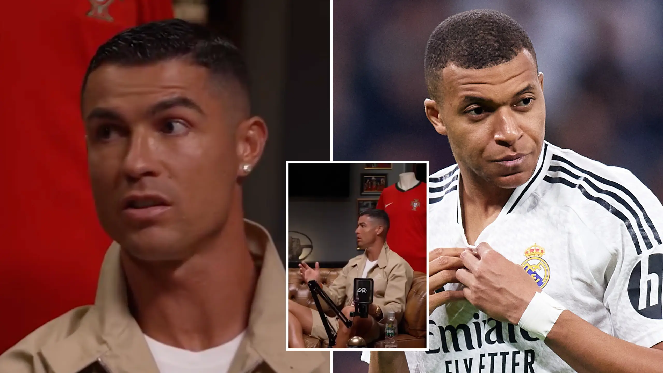 Cristiano Ronaldo's comments on Kylian Mbappe joining Real Madrid go viral after latest penalty miss