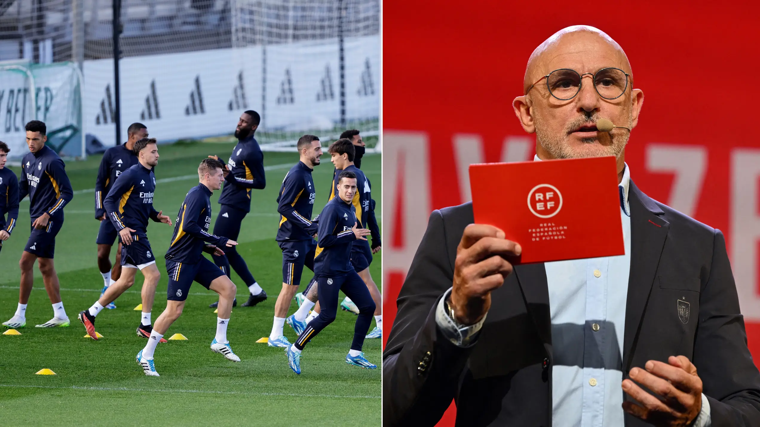 Real Madrid star Lucas Vasquez 'reacts' to being left out of Spain's squad for Euro 2024