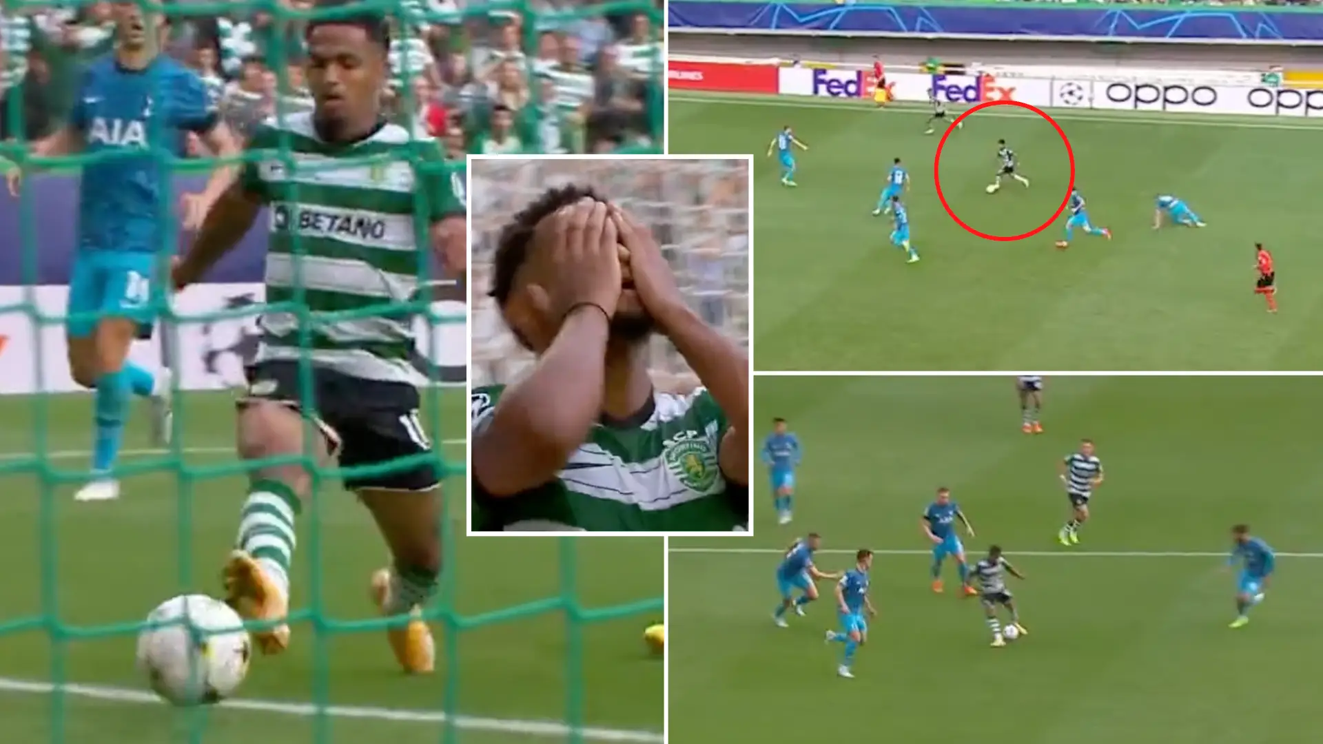 Marcus Edwards does his best Lionel Messi impression with sensational dribble, it was breathtaking