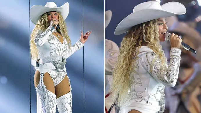 Fans shocked after Beyoncé pulled banned gesture during NFL halftime show that gets players fined