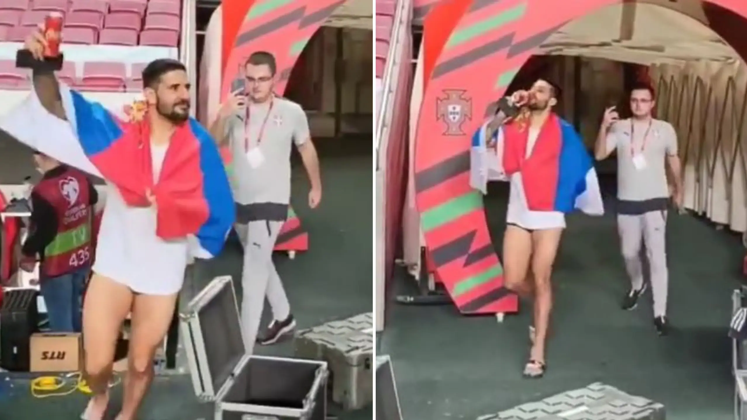 Fans Think Aleksandar Mitrovic Trolled Cristiano Ronaldo With Coca-Cola Can