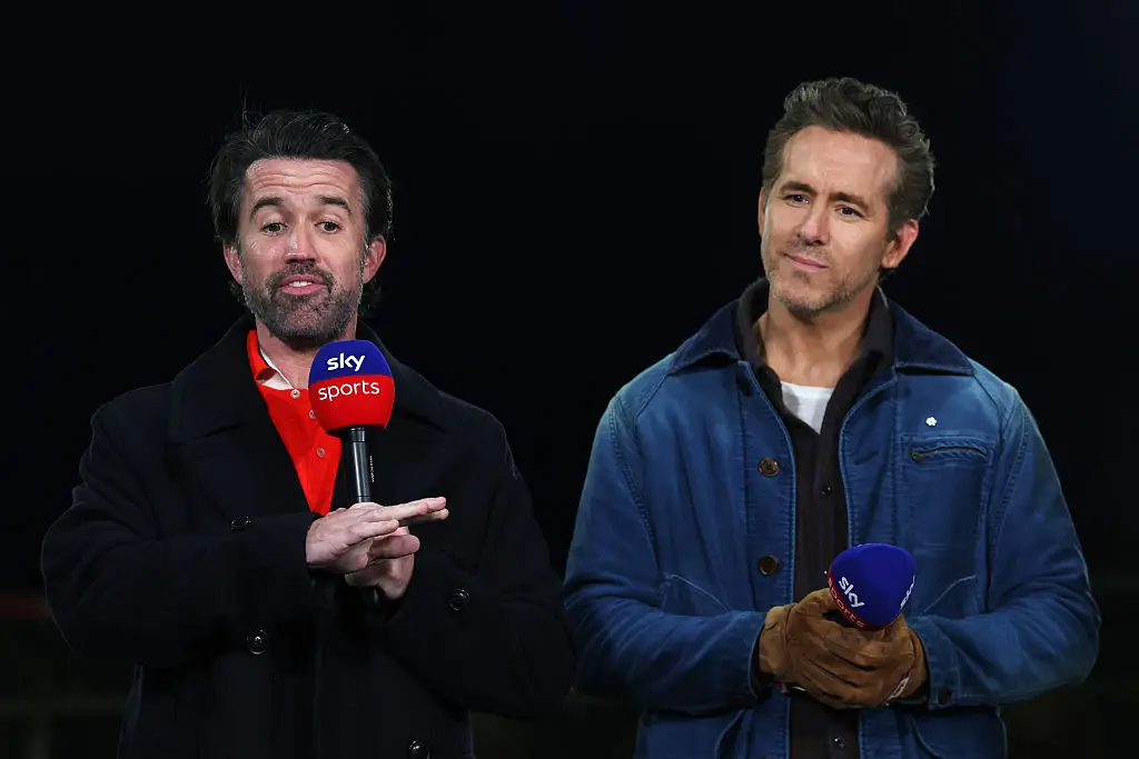 Rob Mac and Ryan Reynolds provided commentary (Credit:Getty)