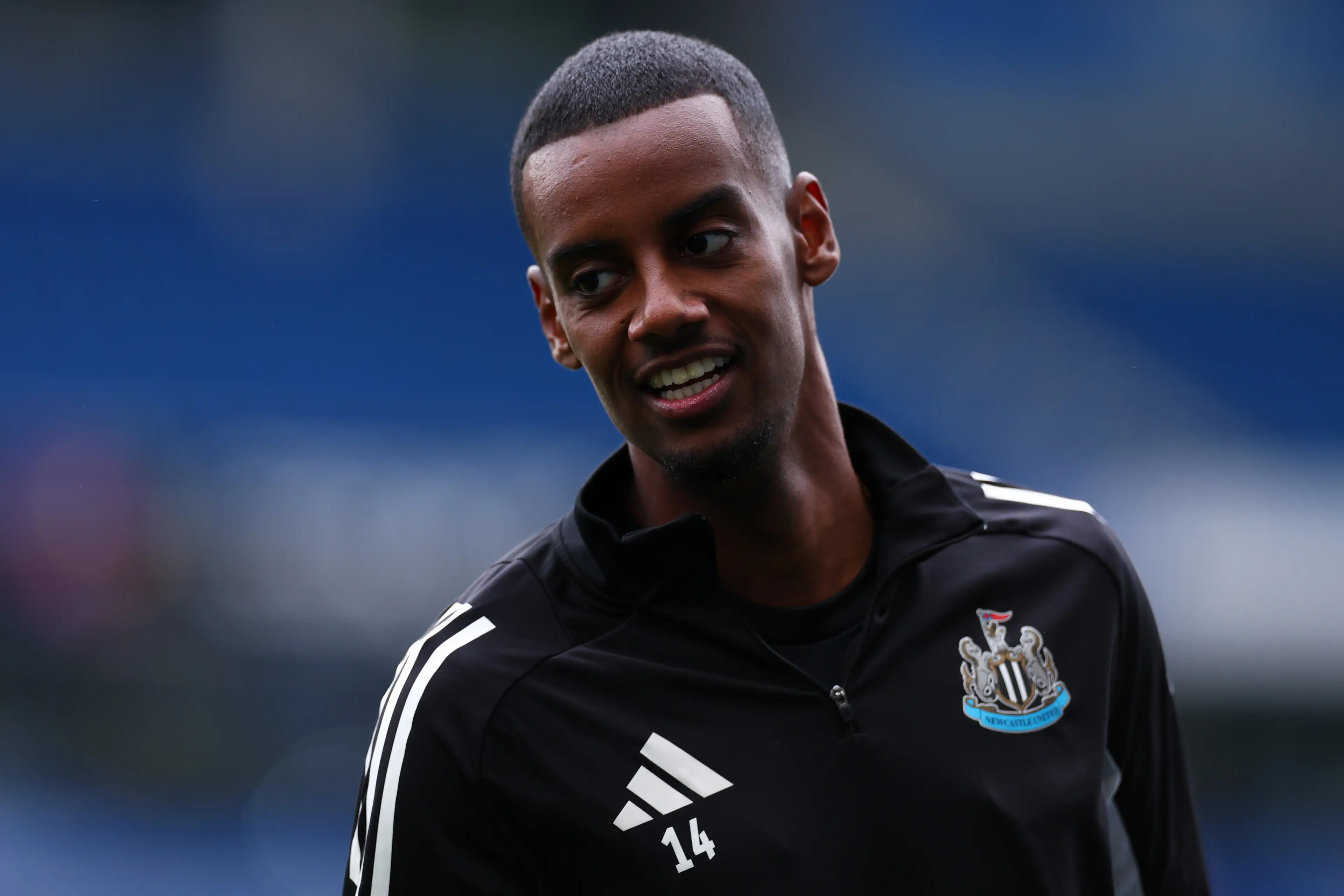Alexander Isak is eager to join Liverpool this summer. Image: Getty 