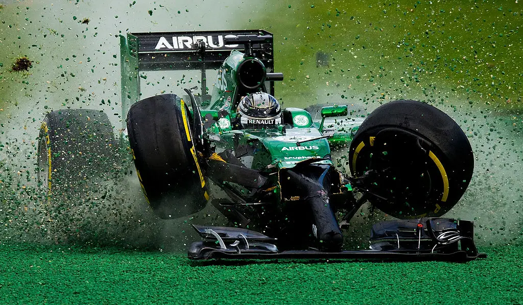 Both Caterhams would finish a Grand Prix on only seven occasions in 2014 (Image: Getty)
