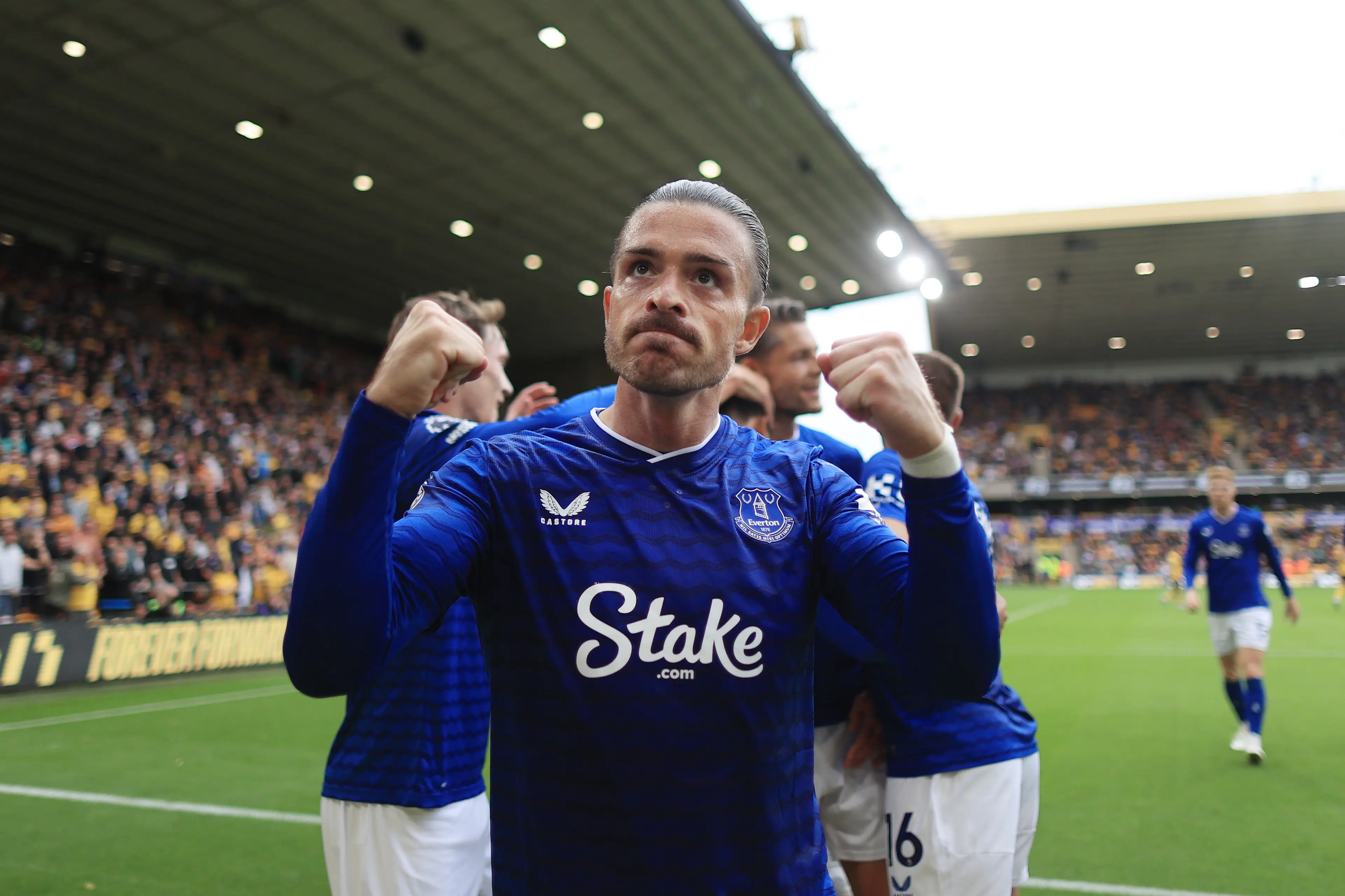 Grealish has been one of Everton's standout performers in recent weeks. Image credit: Getty