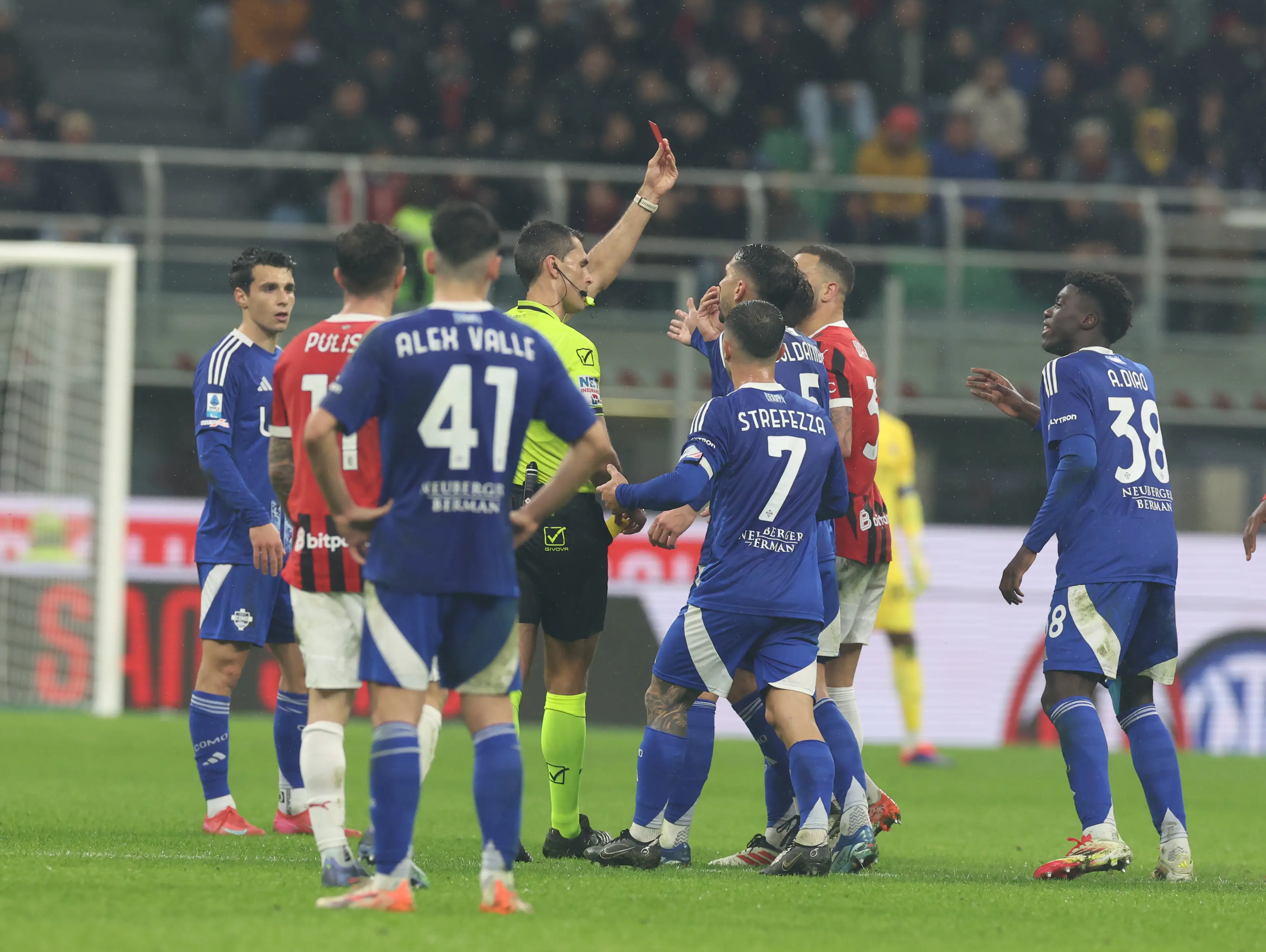 Cesc Fabregas didn't hold back in his assessment of the red card. Image credit: Getty