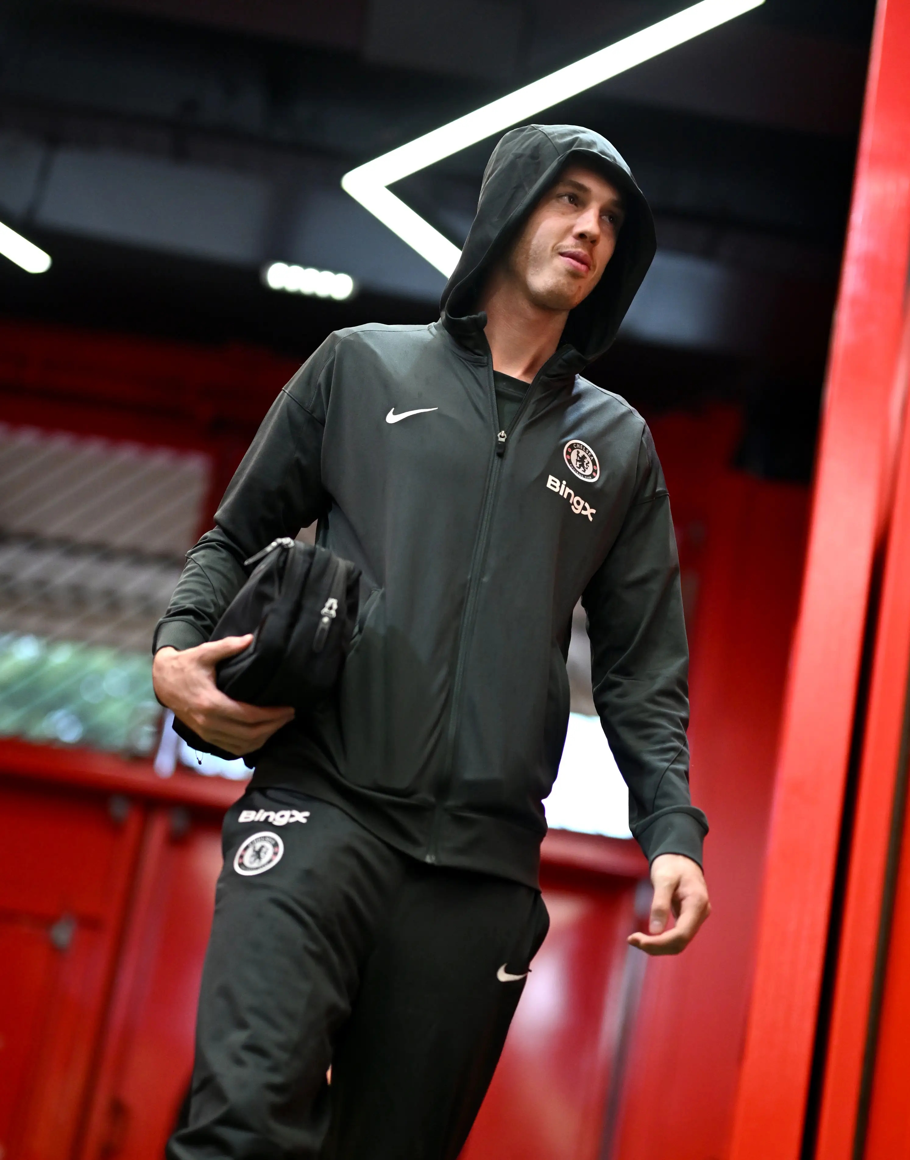 Palmer is "very, very happy" at Chelsea, according to Liam Rosenior. Image credit: Getty