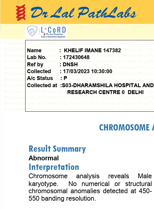 Imane Khelif's 2023 test results have been published. Image: 3 Wire Sports