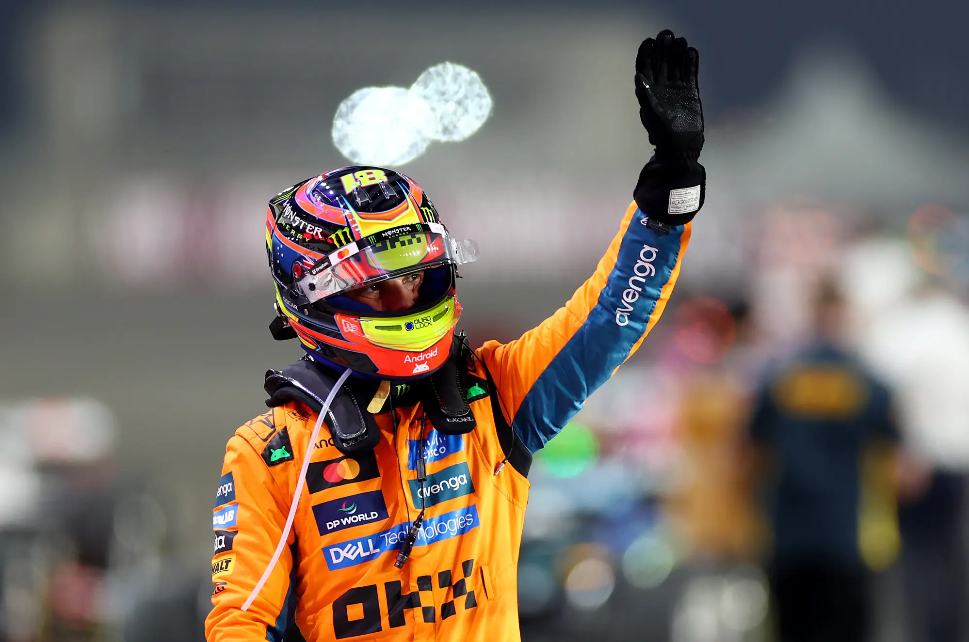 Oscar Piastri won the Qatar GP sprint race (Image: Getty)