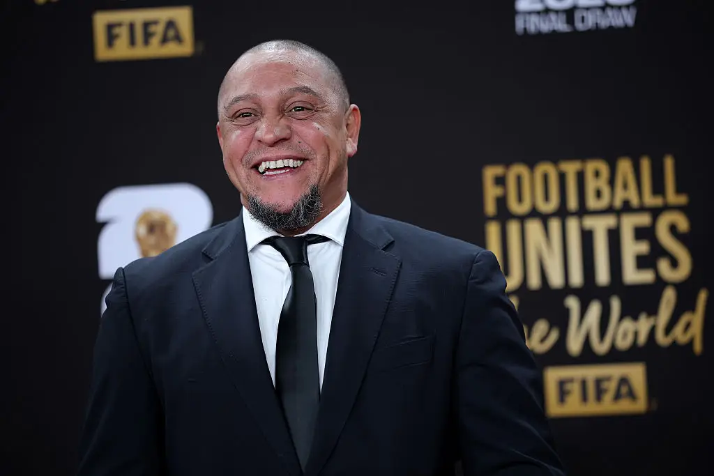 Roberto Carlos attended the 2026 FIFA World Cup draw earlier in December (Credit:Getty)