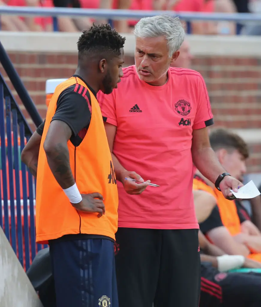 Jose Mourinho previously worked with Fred at Manchester United. (Image: Getty)