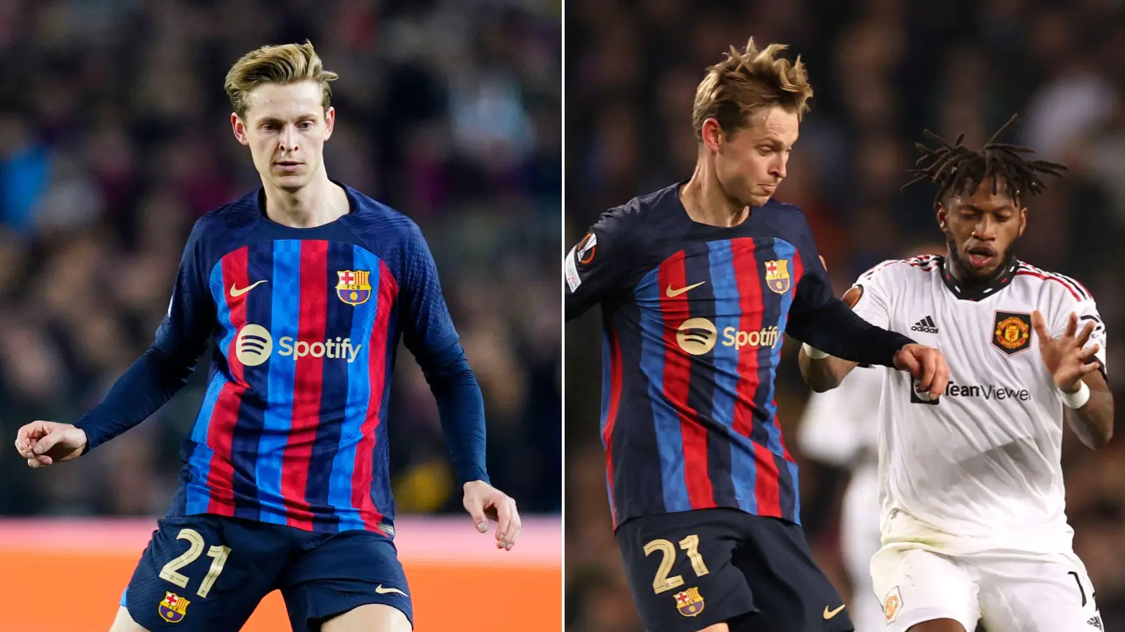 Man United fans are all saying the same thing about Frenkie de Jong's performance in 2-2 draw