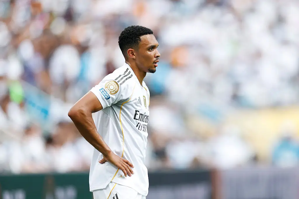 Trent Alexander-Arnold in action for Real Madrid (Credit:Getty)