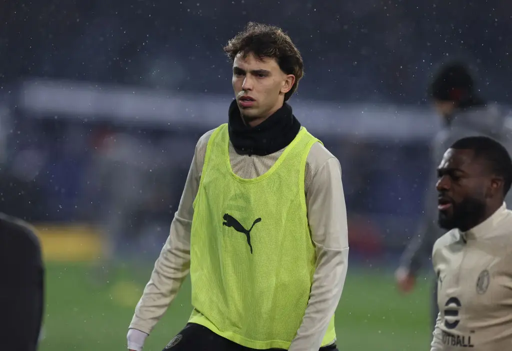 Joao Felix pictured in action for AC Milan (Image: Getty)
