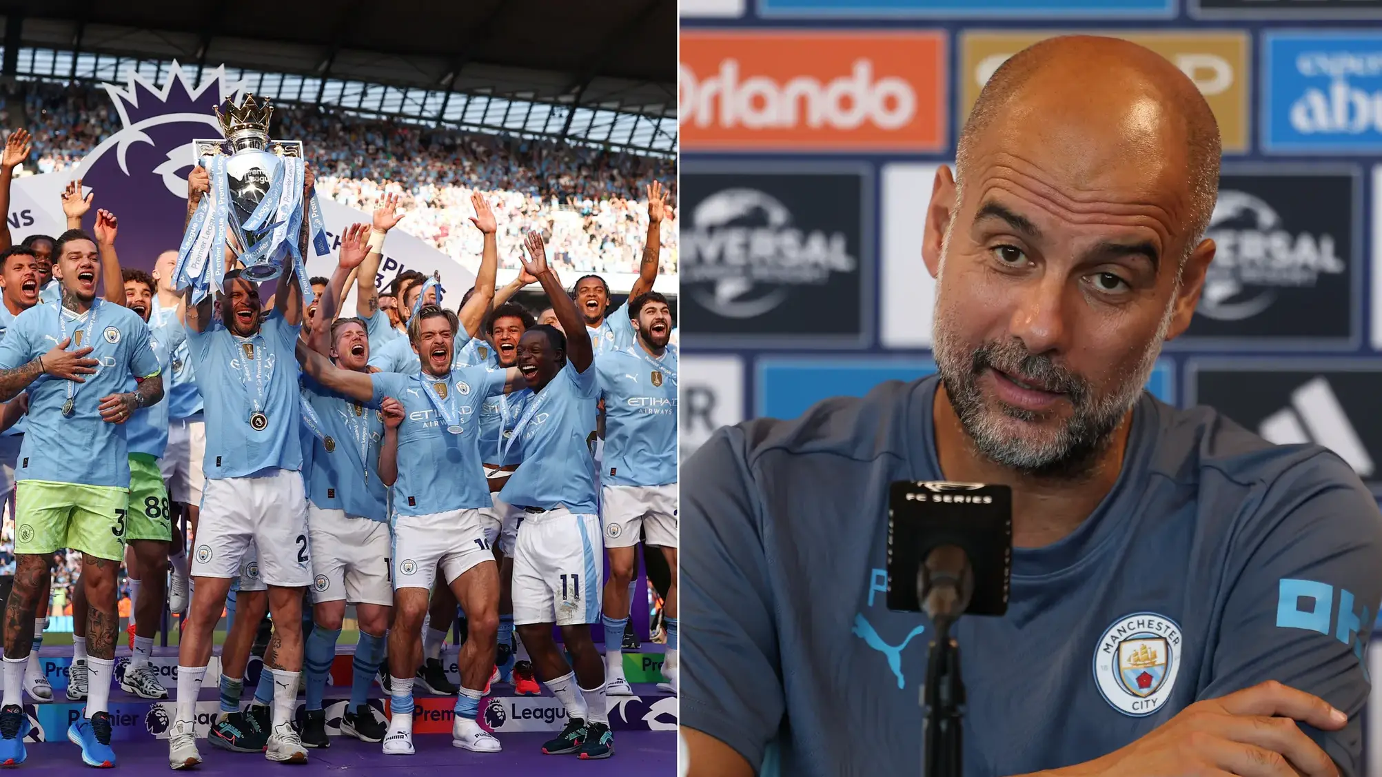 Man City star breaks silence amid reports he's set for blockbuster summer transfer