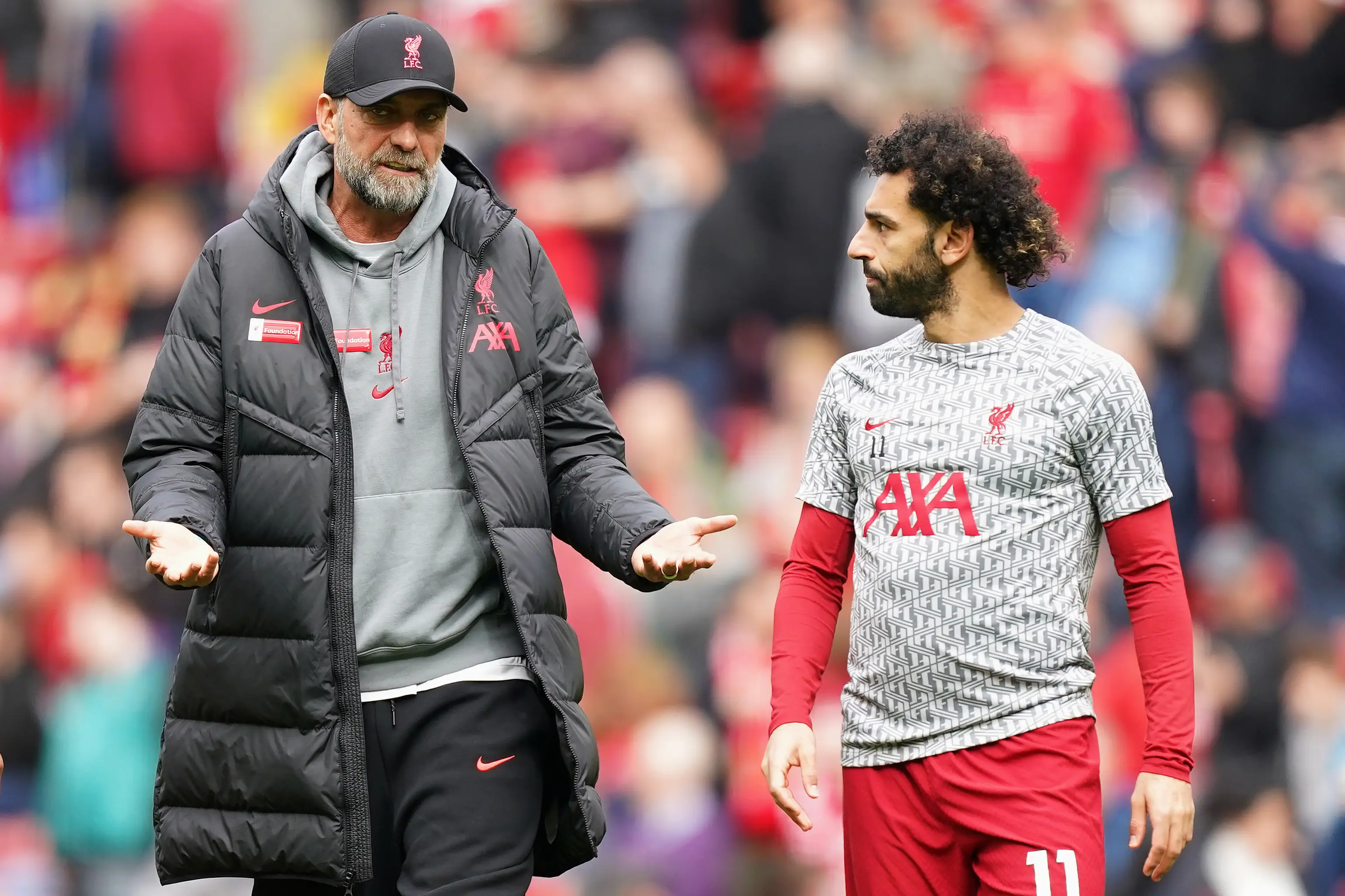 Klopp said Salah's emotional response was "normal". (