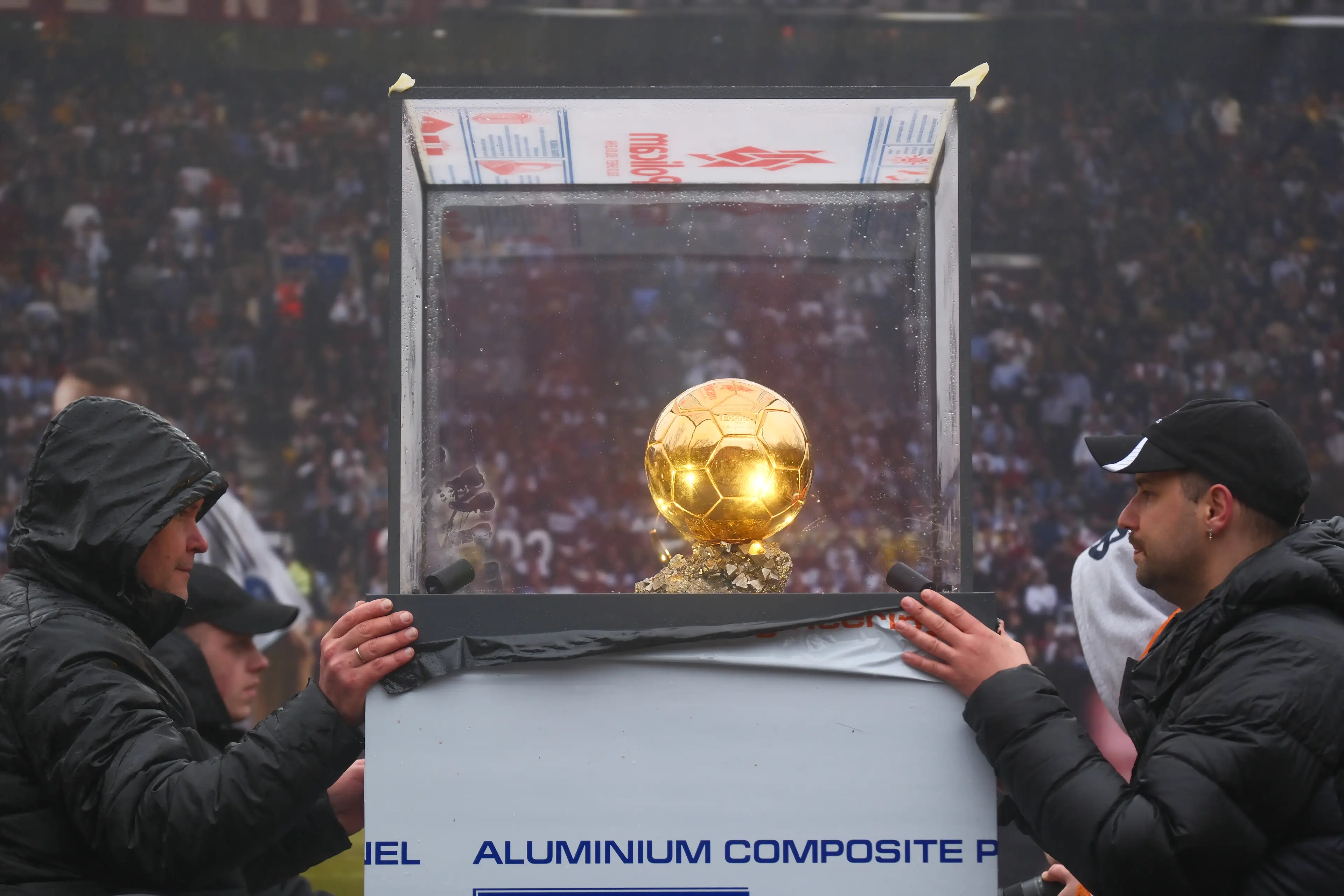 The Ballon d'Or trophy will be handed out on September 22. Image credit: Getty