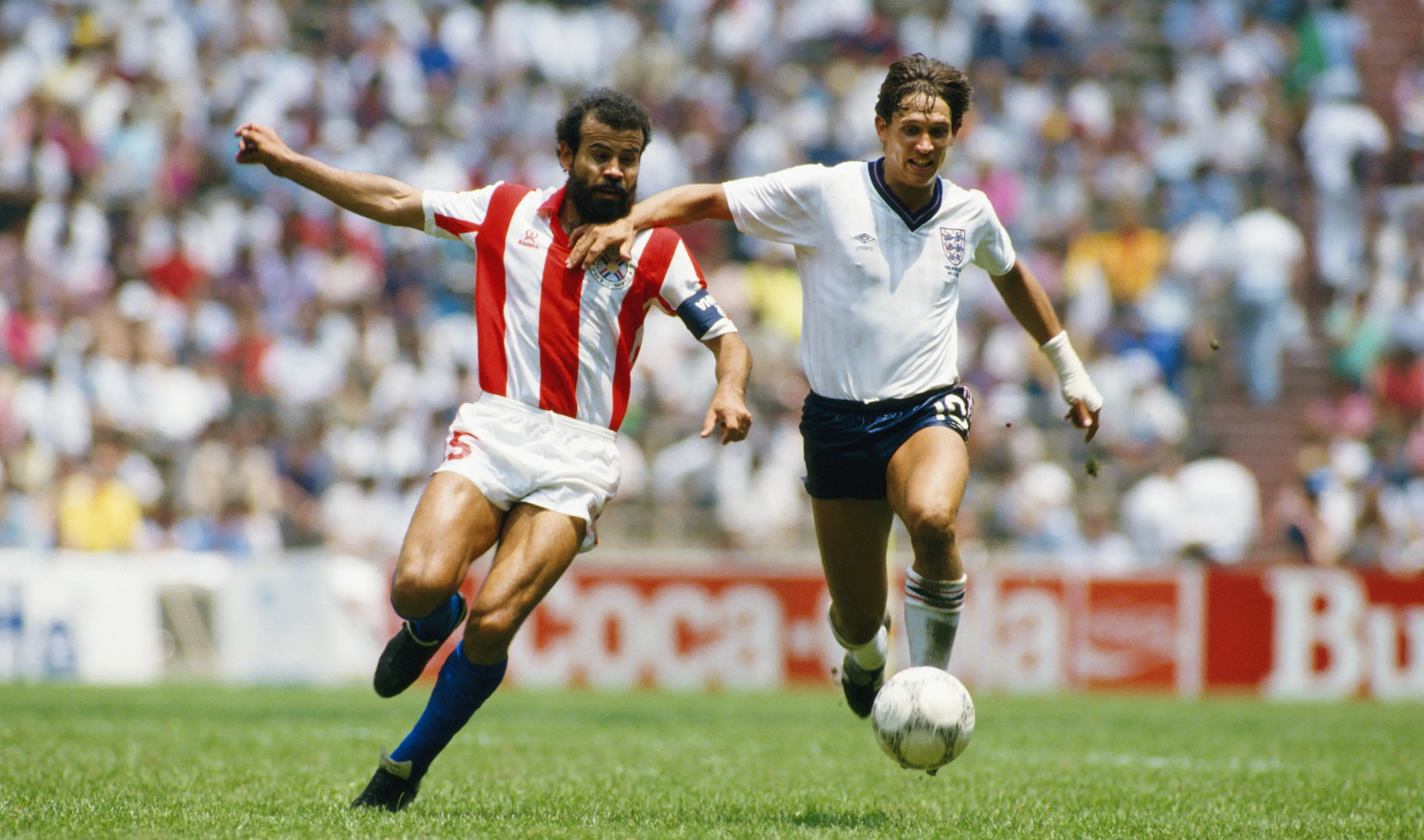 Lineker played in four major tournaments for England (Getty)