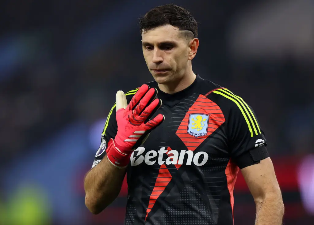 Emiliano Martinez playing for Aston Villa (Image: Getty)