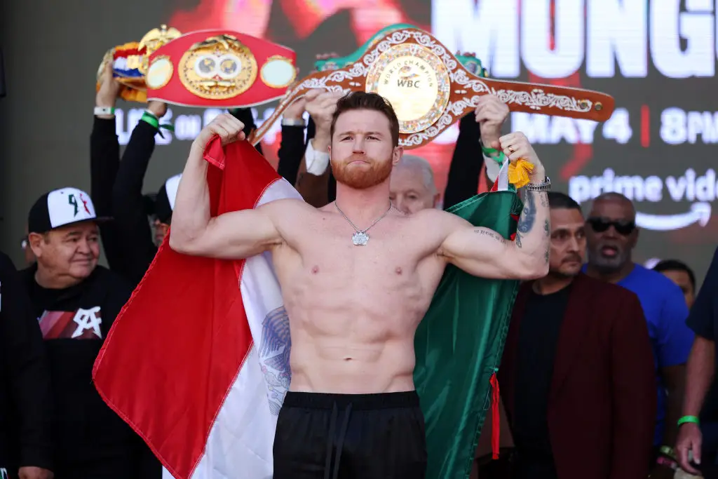 Canelo Alvarez signed a record-breaking deal with DAZN in 2019 (Image: Getty)