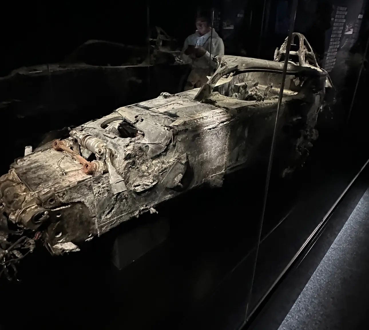 Romain Grosjean Bahrain chassis- F1 Exhibition