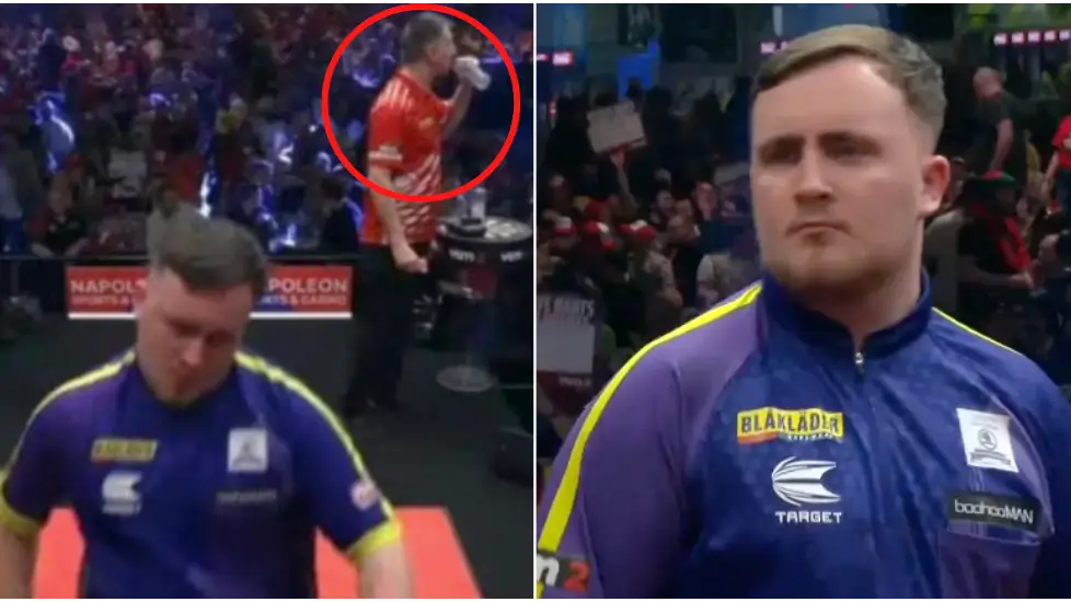 Luke Littler furious at Krzysztof Ratajski for 'trying to get to him' with sly gamesmanship