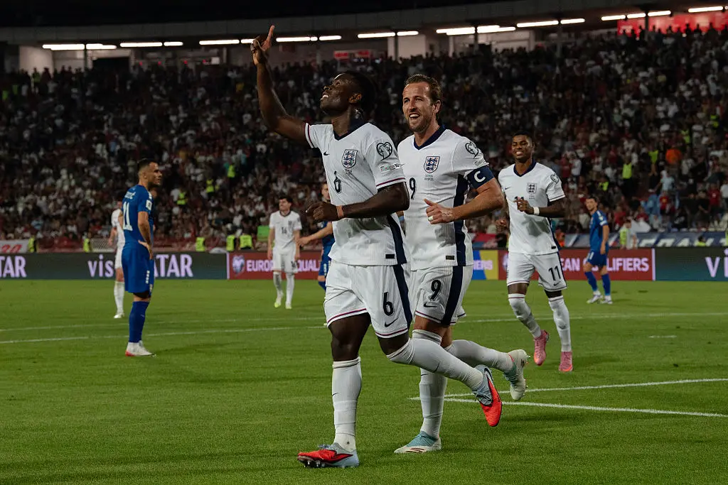 England thrashed Serbia 5-0 (Image: Getty)