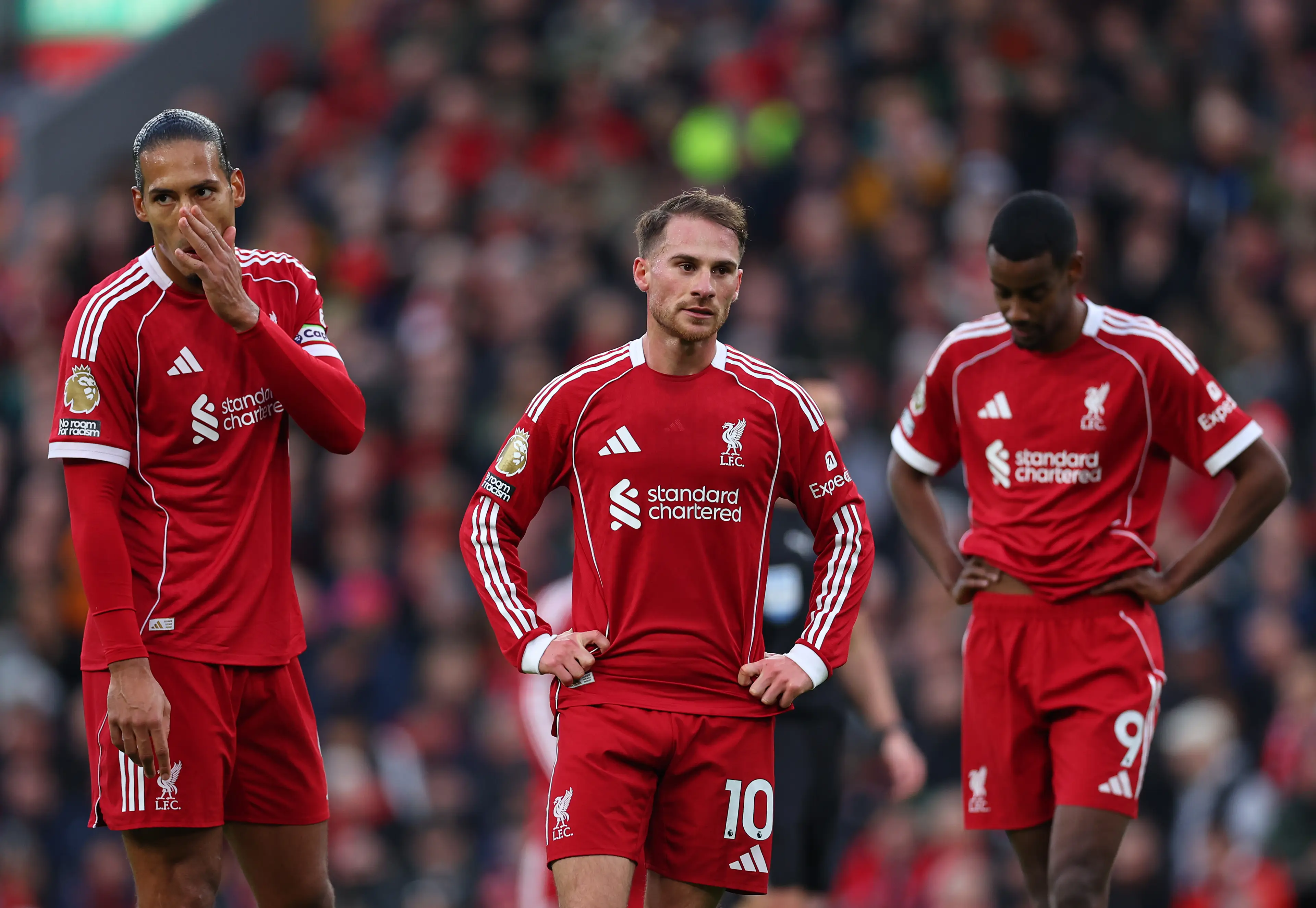 Liverpool were way below par against Nottingham Forest. Image: Getty