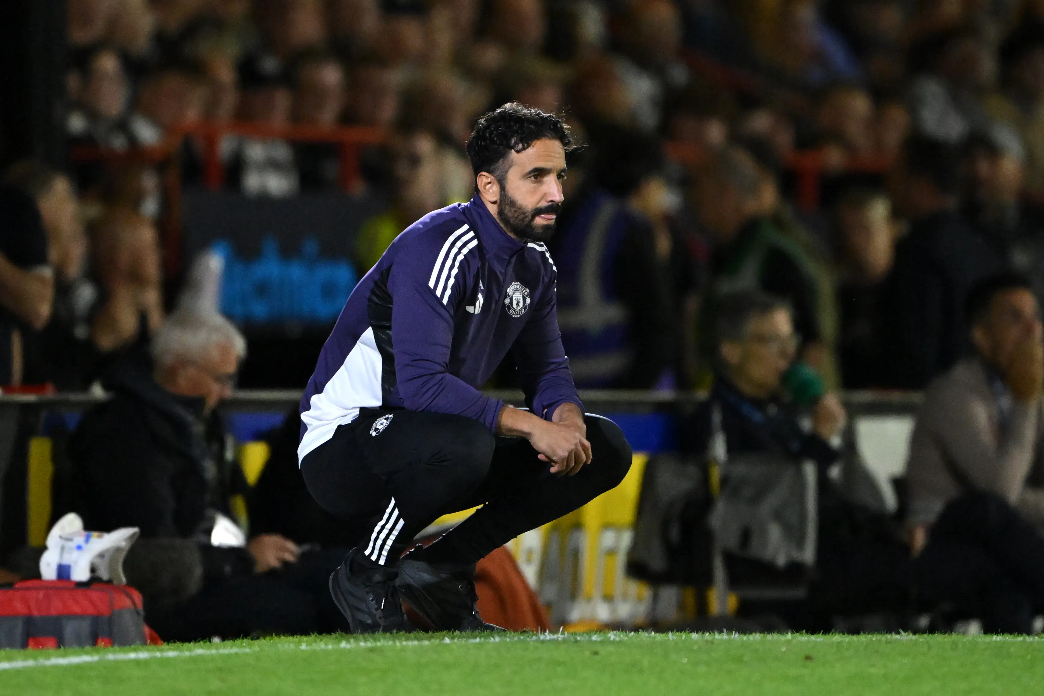 The pressure is mounting on Manchester United boss Ruben Amorim. Image: Getty