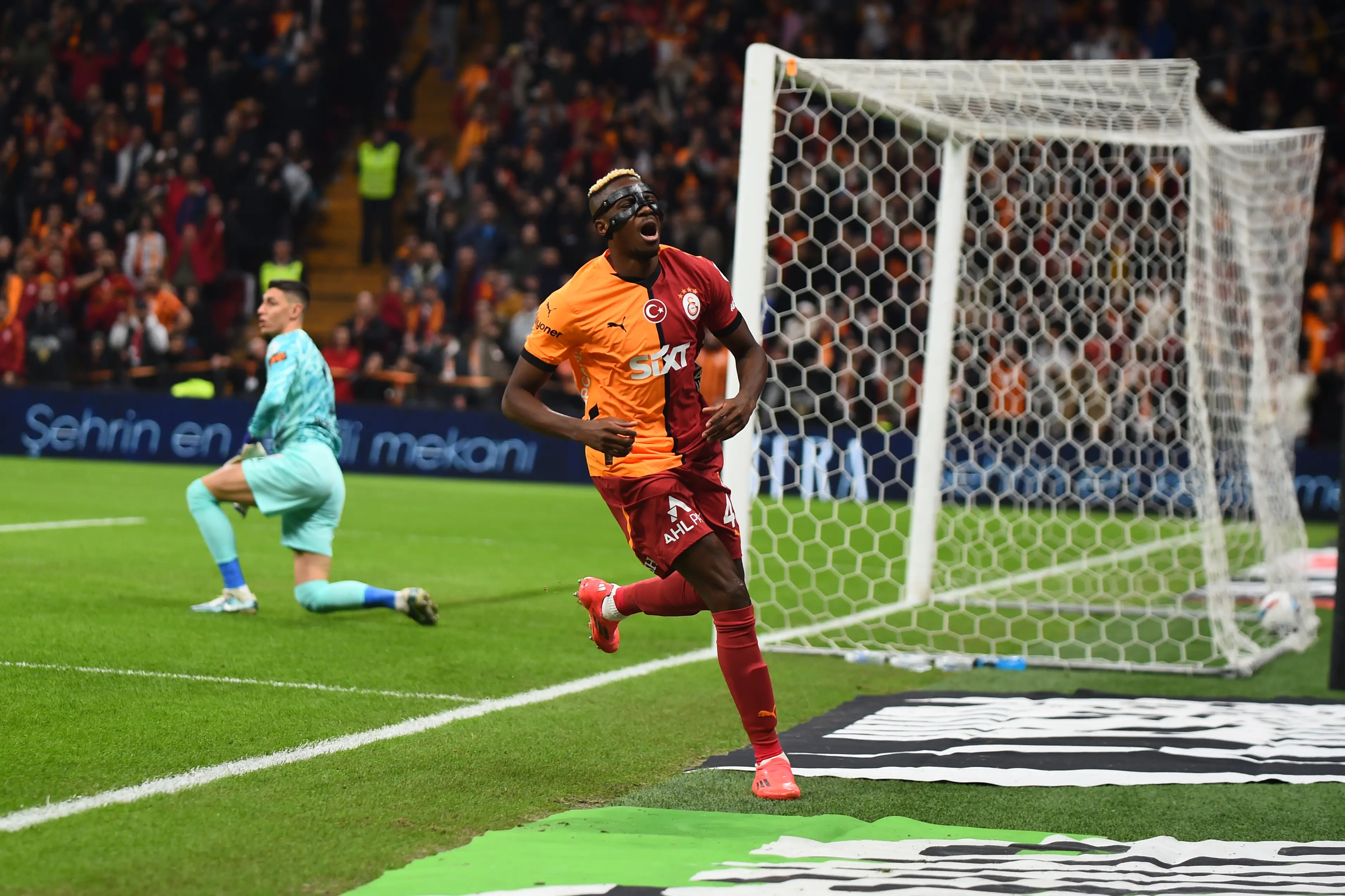 Osimhen is currently on loan at Turkish side Galatasaray. Image credit: Getty