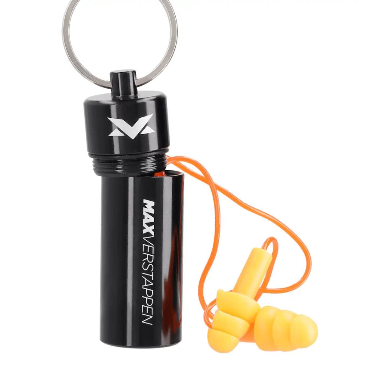 Go branded with these Max Verstappen keyring ear plugs