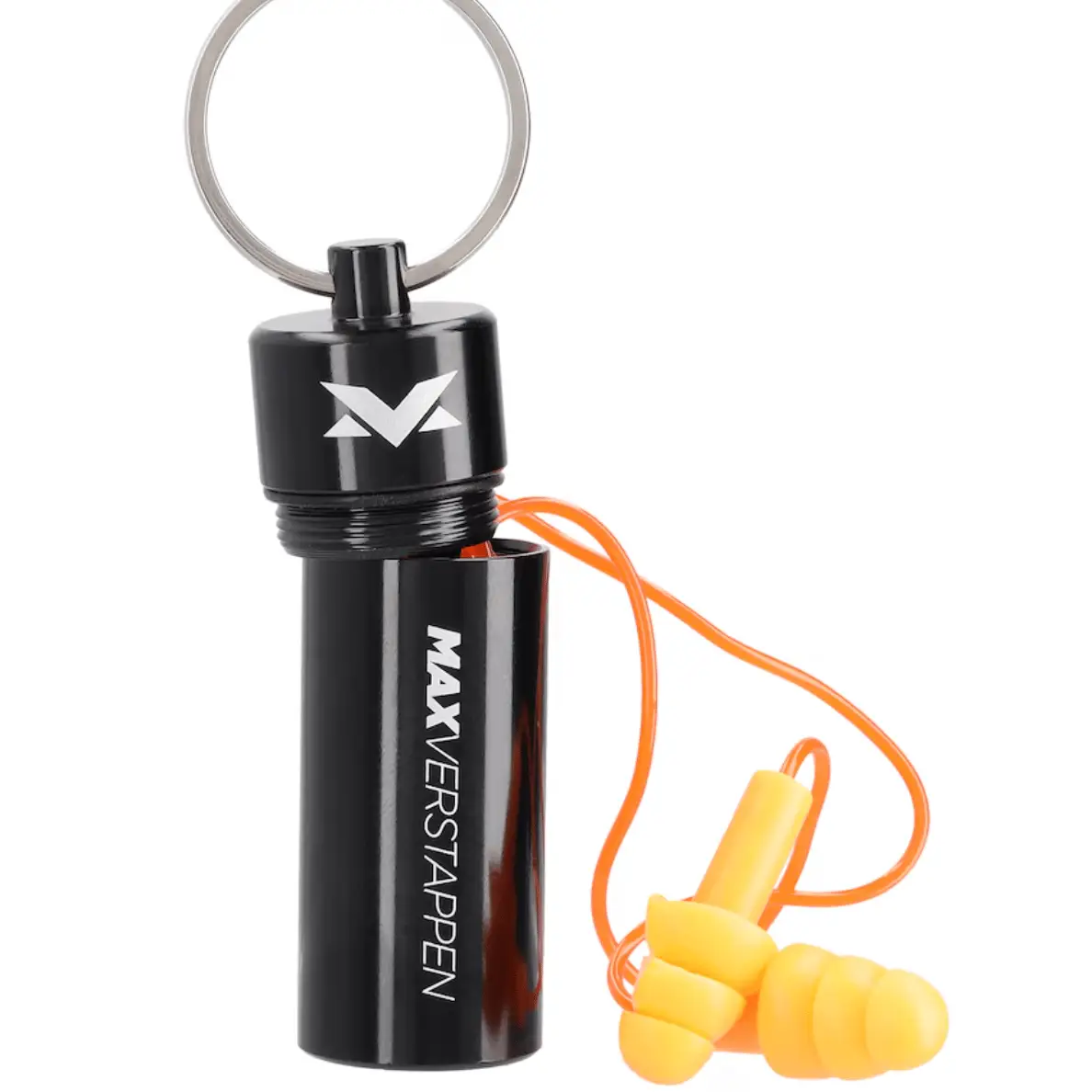 Go branded with these Max Verstappen keyring ear plugs