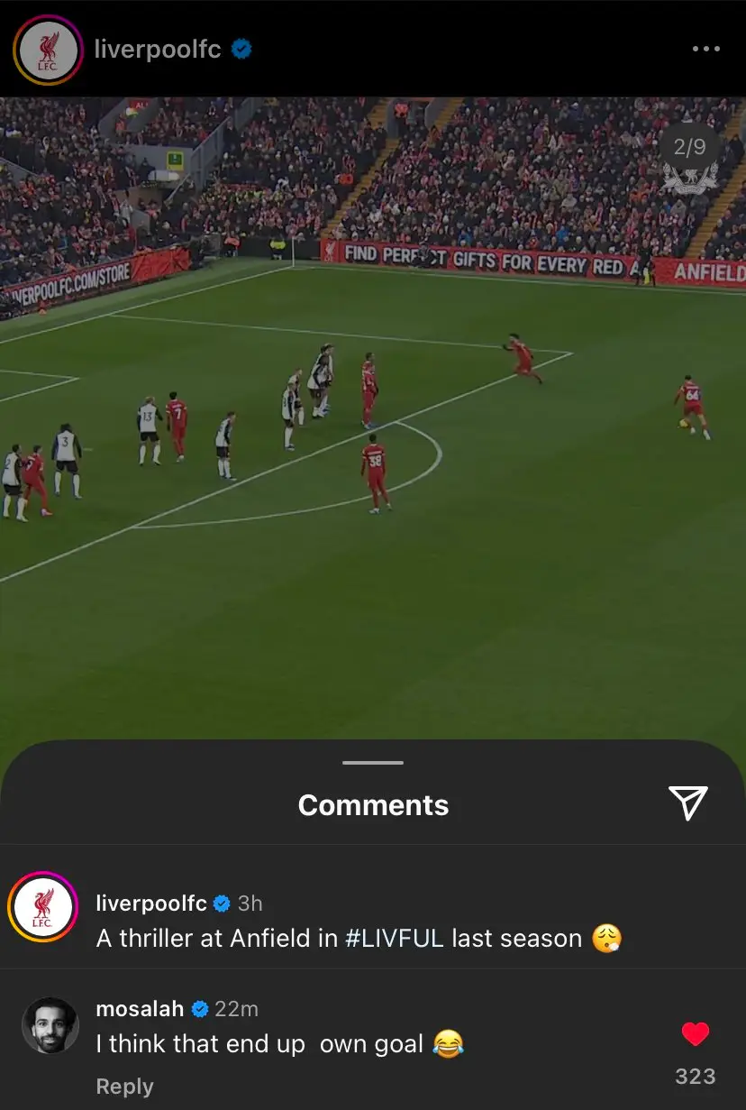Image credit: Instagram/liverpoolfc