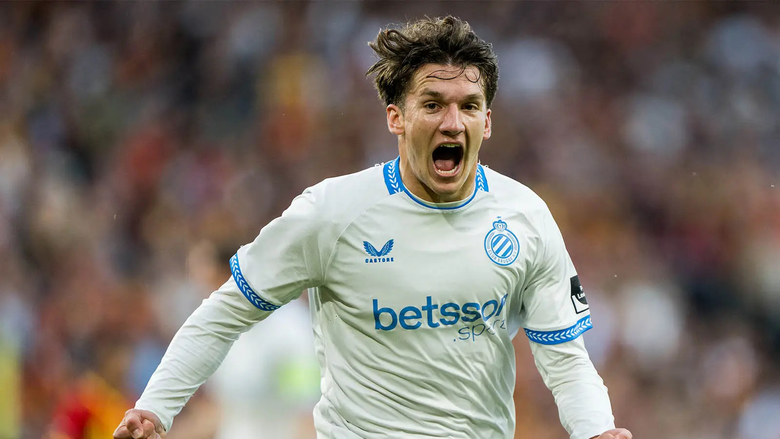 Tzolis has scored 42 goals for Club Brugge in two seasons (Image: Getty)