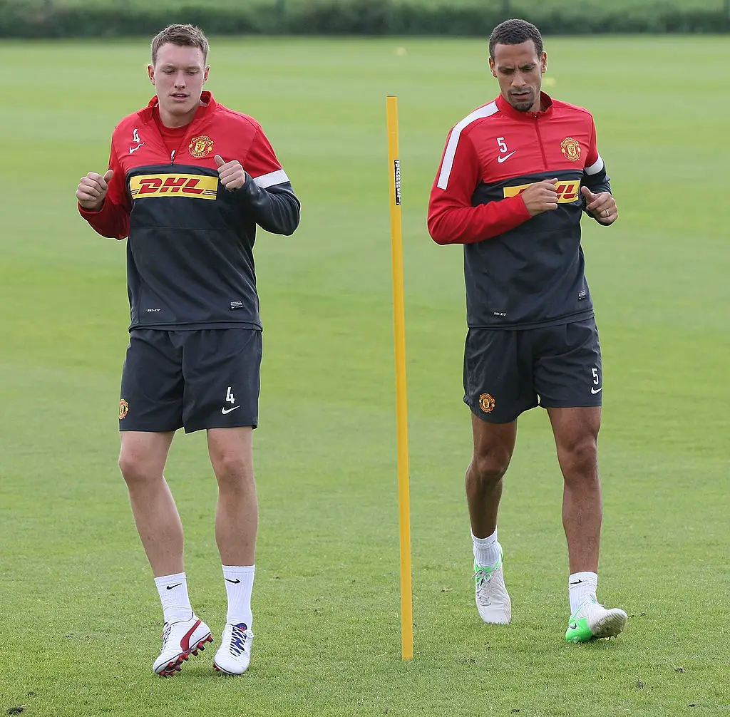 Phil Jones and Rio Ferdinand were Man Utd teammates (Credit:Getty)