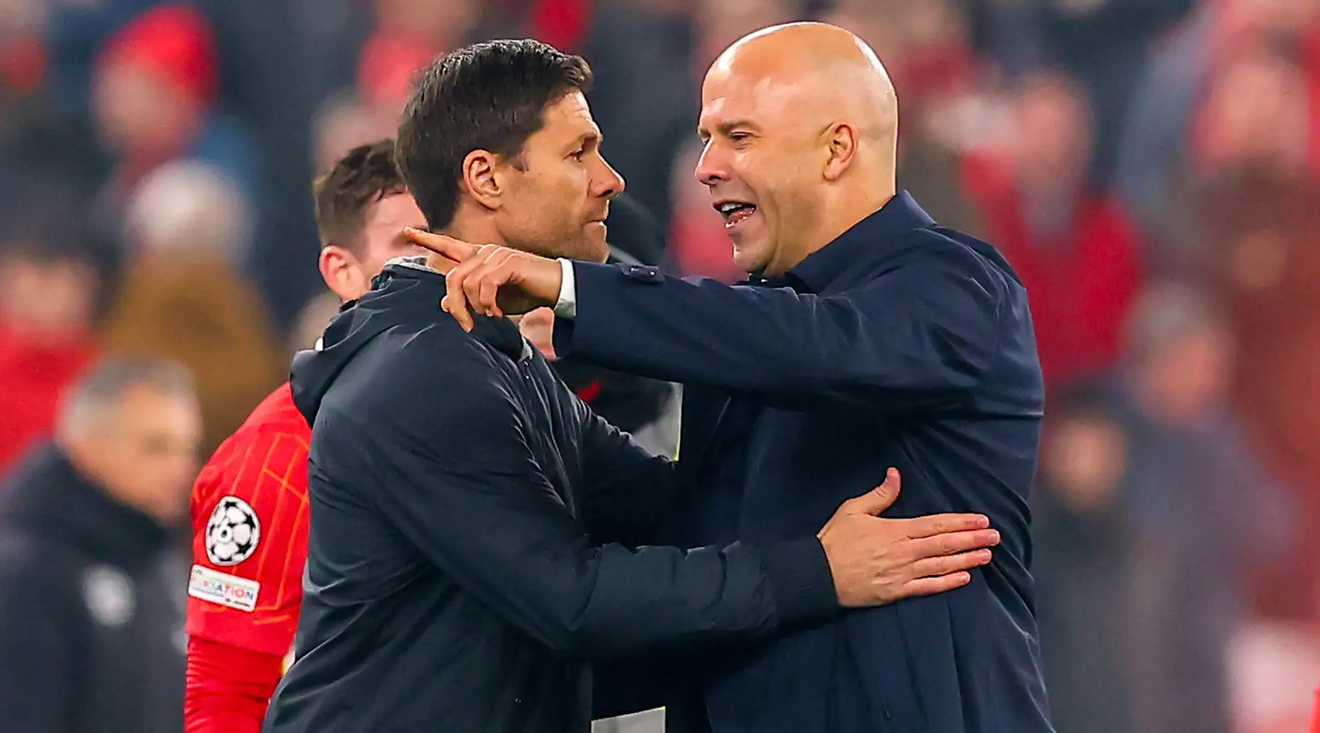 Xabi Alonso and Arne Slot (Getty)