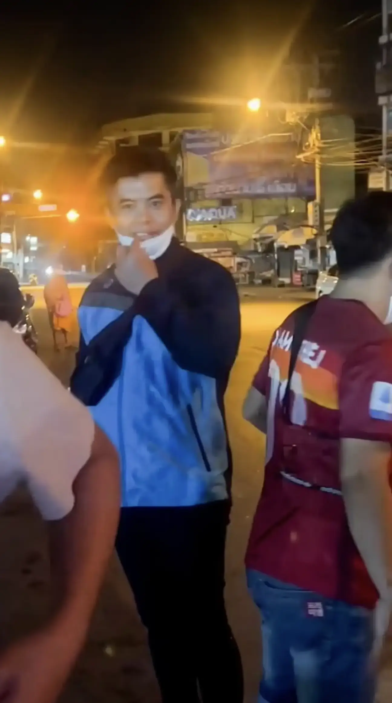 After footage of the brawl emerged online, Mareejan was swiftly sacked from his job at the five star Swissotel.