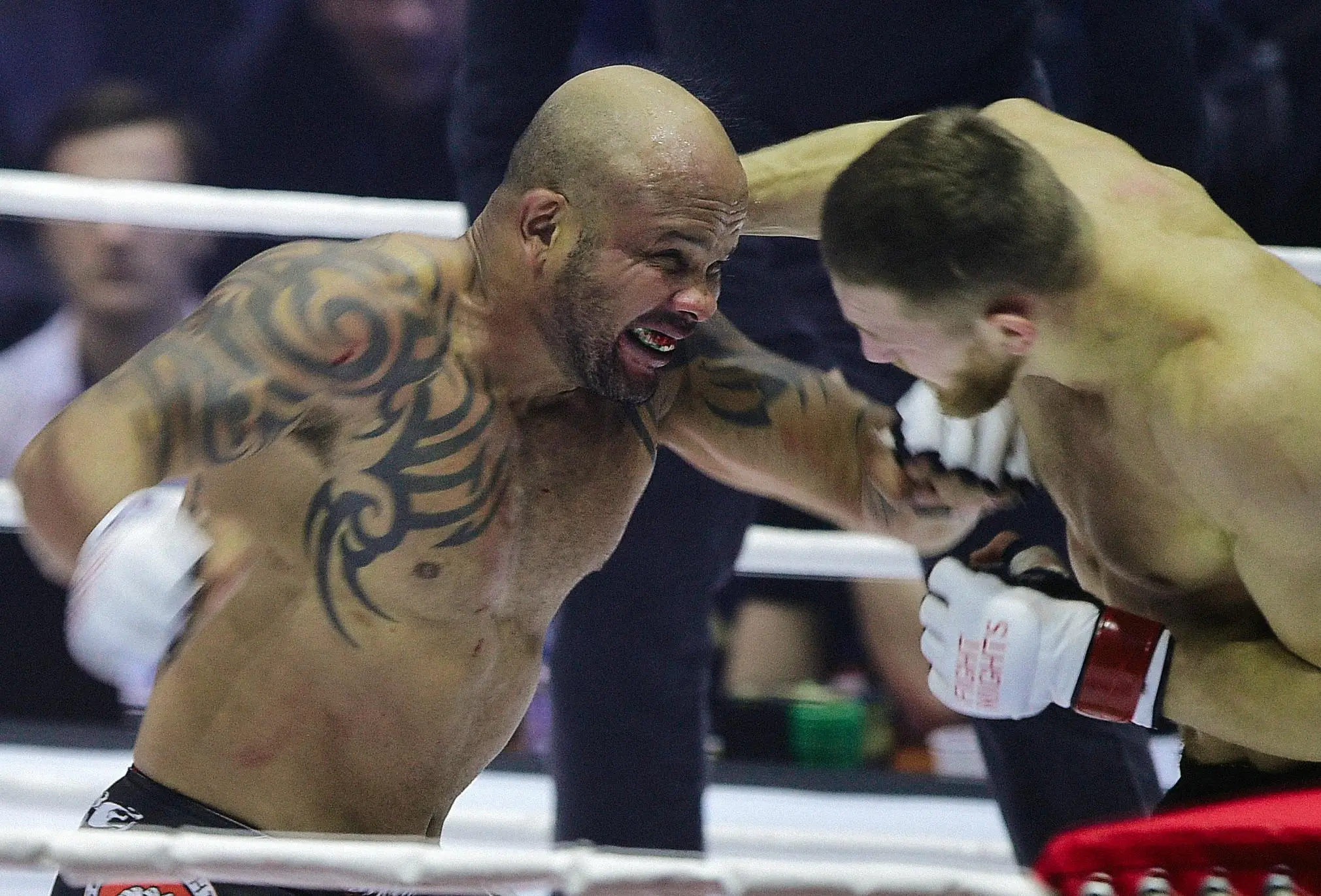Falcao also fought for the Bellator middleweight title (Image: Alamy)