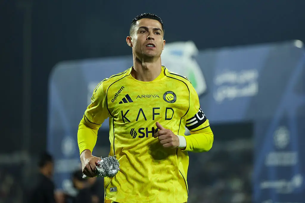 Ronaldo is currently refusing to play for Al Nassr. (Image: Yasser Bakhsh/Getty Images)