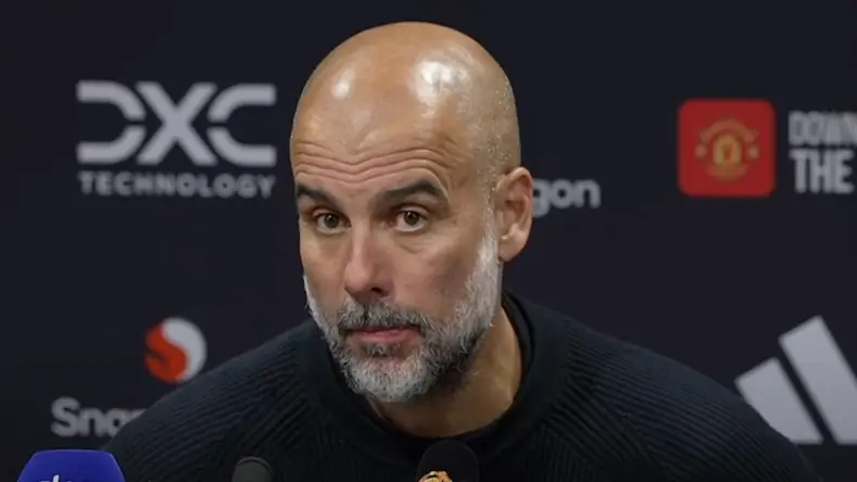 Pep Guardiola says Man Utd fans who targeted Phil Foden with vile chant should be 'ashamed' 